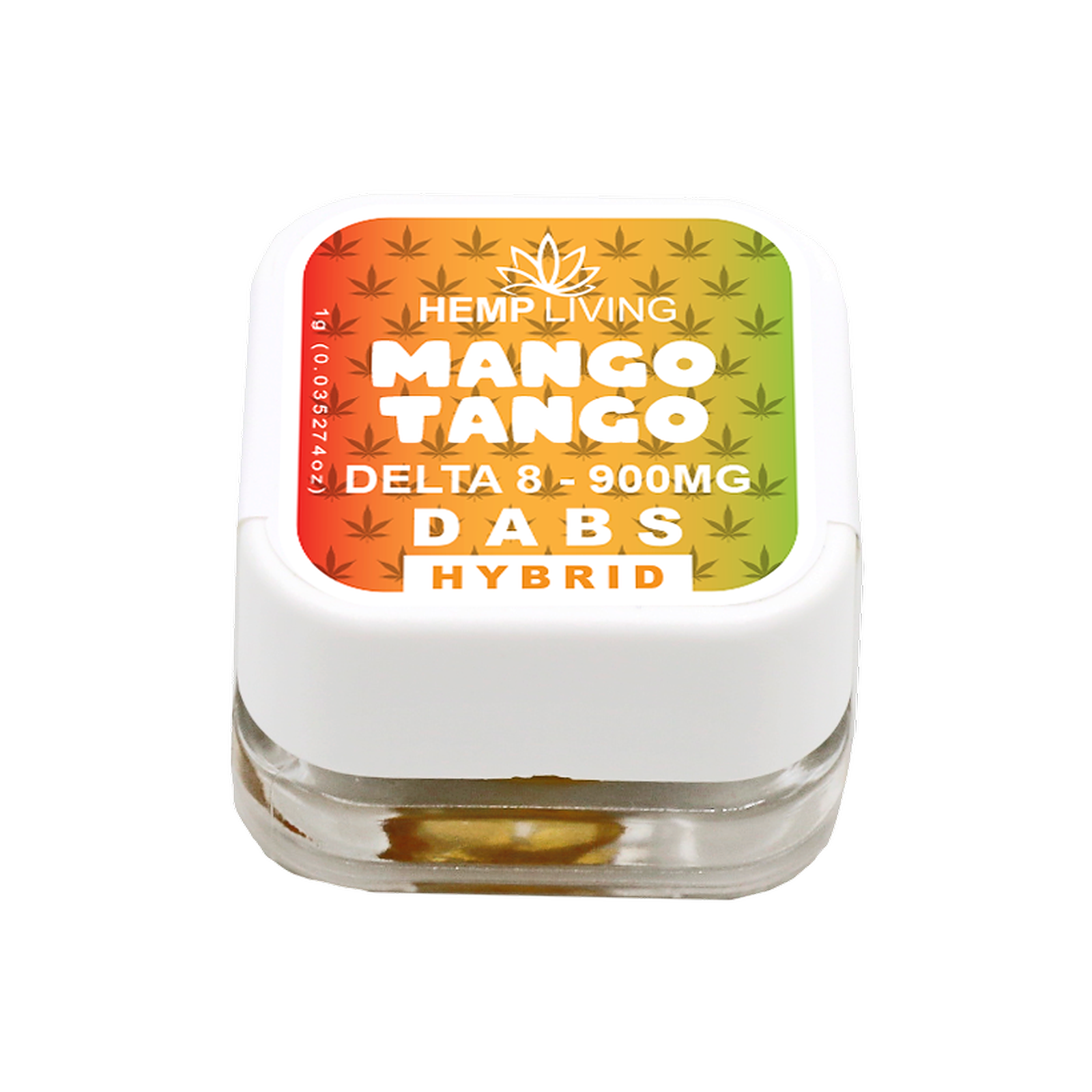 Hemp Living Hemp Living Delta 8 Dab Wax 1g Jar Mango Tango 900mg Leafly