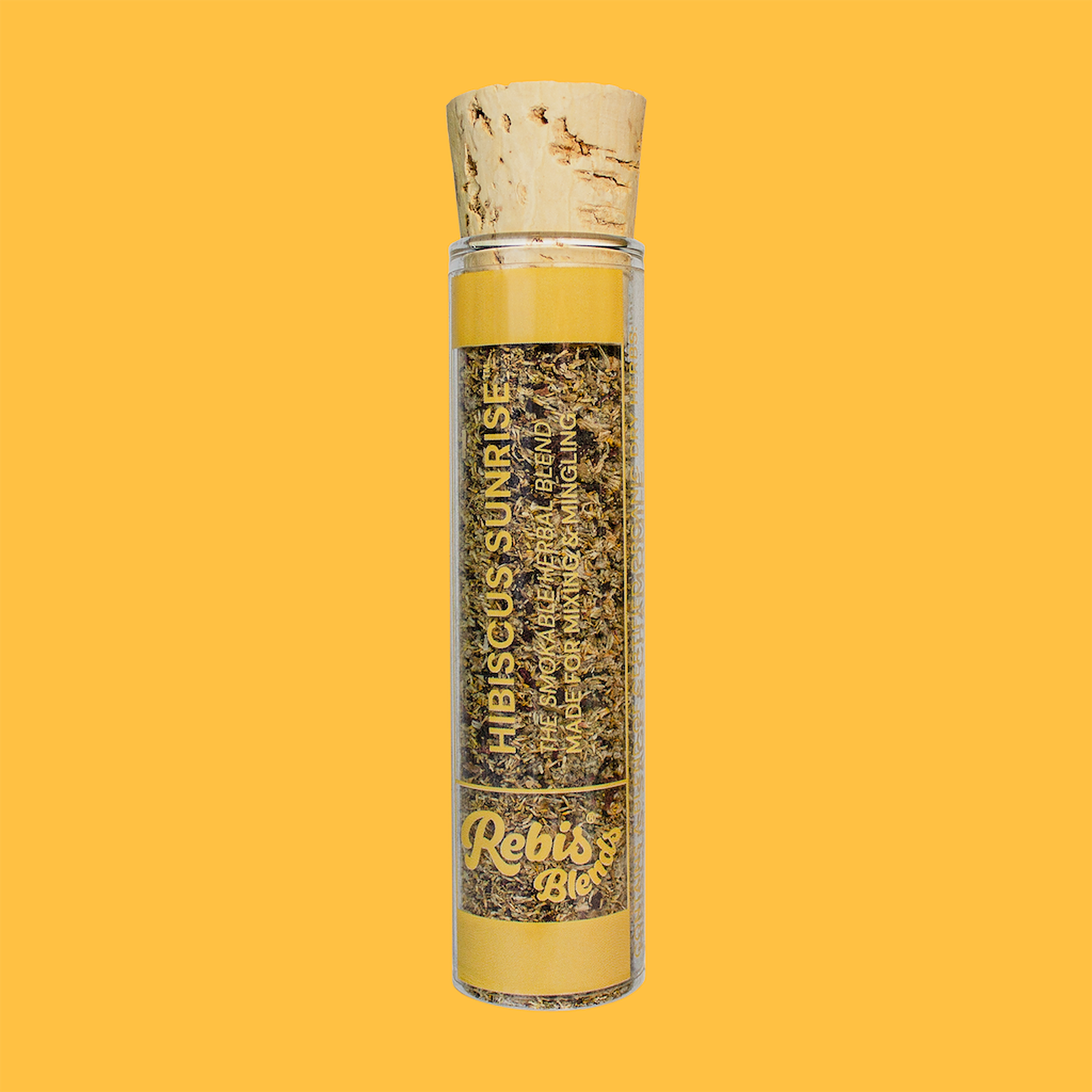 Rebis Blends Organic Herbal Smoking Blend for Cannabis Hibiscus
