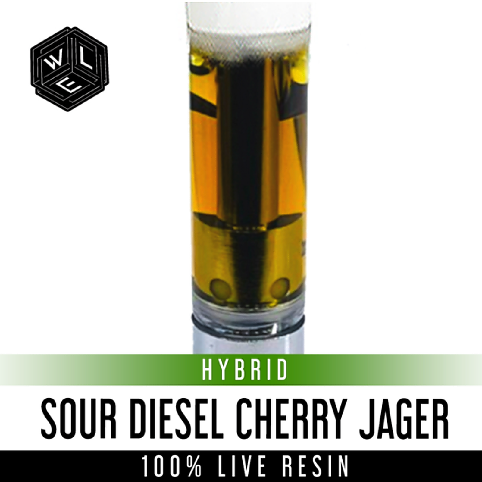 White Label Extracts: Sour Diesel Cherry Jager Live Resin Cartridge 1g ...