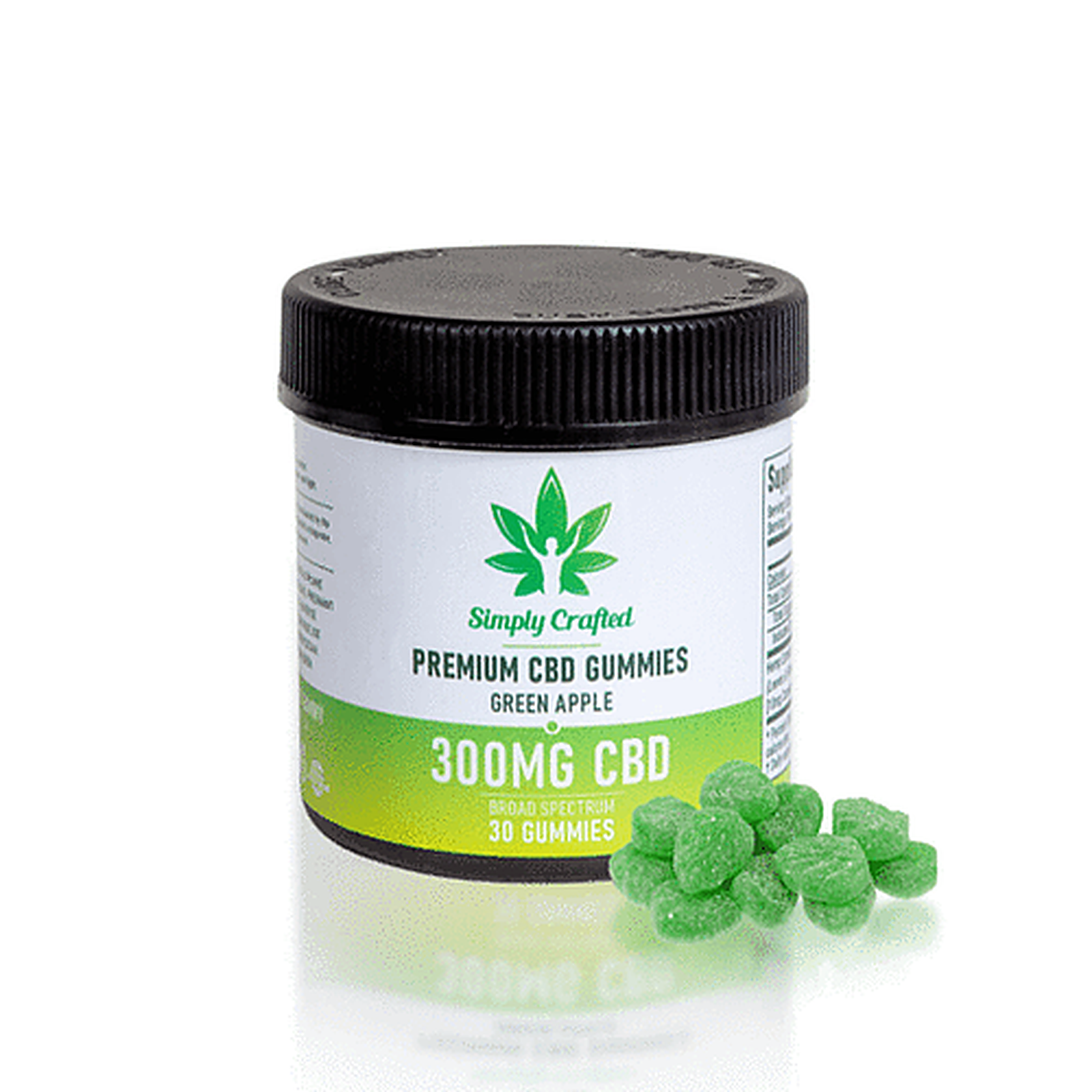 300mg Green Apple Gummies Leafly