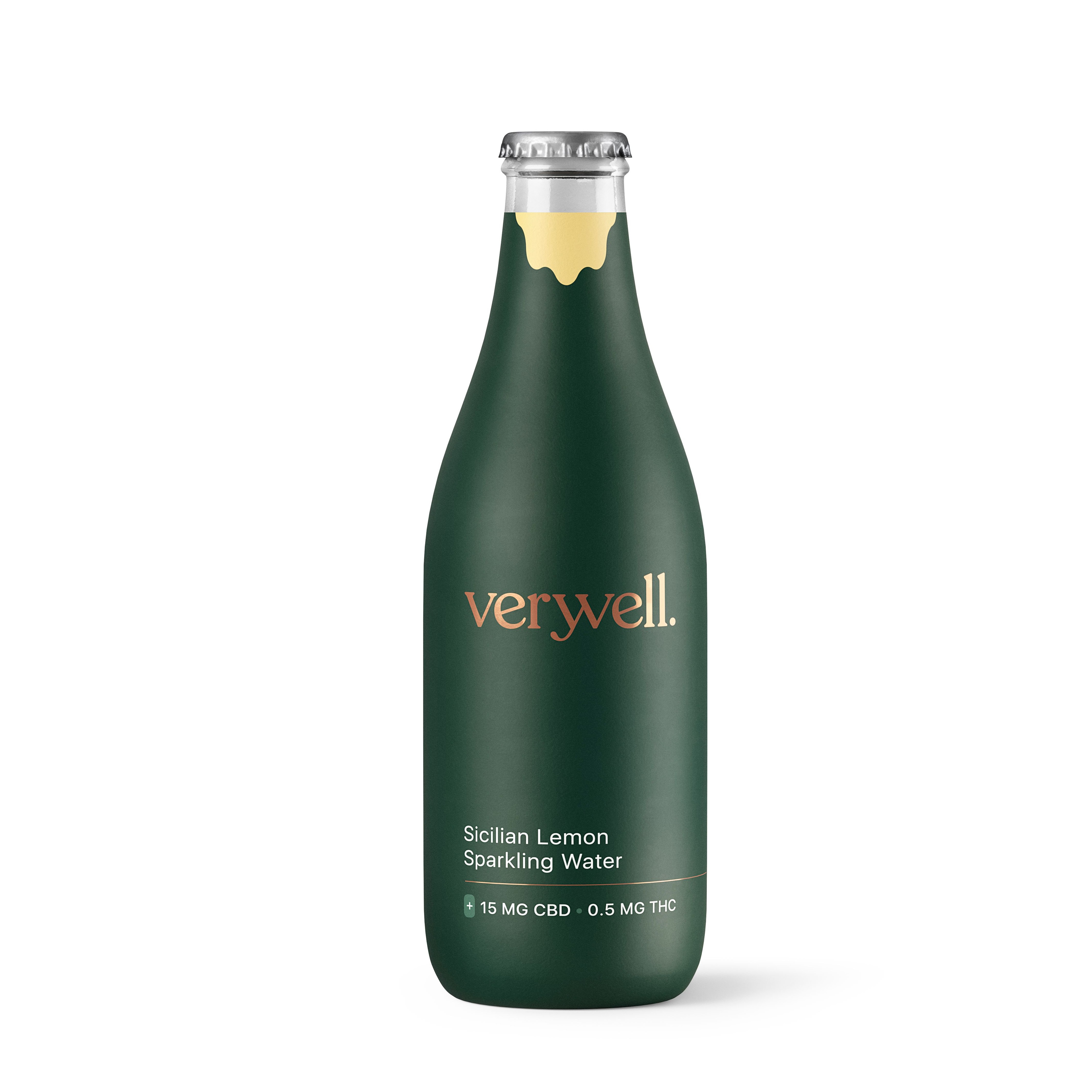 Veryvell Veryvell, Sicilian Lemon, 15mg CBD, Sparkling Water Leafly
