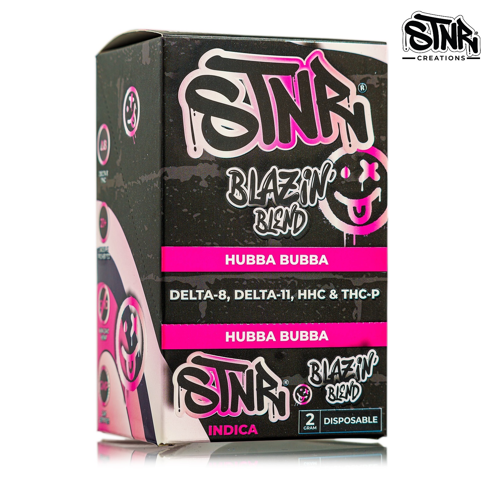 STNR Creations: Hubba Bubba | Blazin' Blend | 2 Gram Disposable