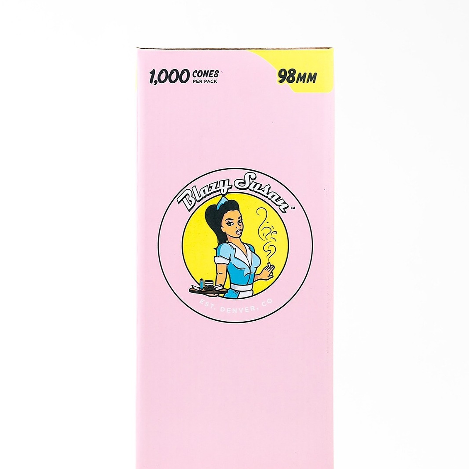 Blazy Susan Pink Cones / Shortys 53mm / 12 Count