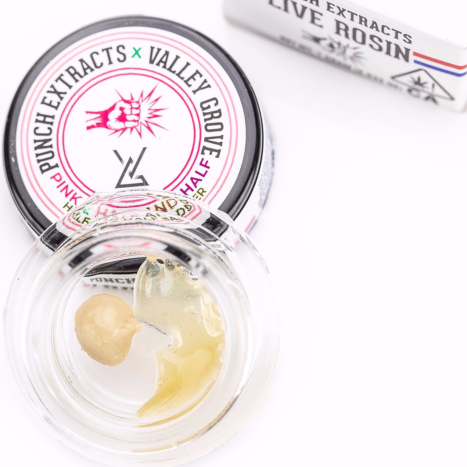 Punch Pink Z Tier 1 Half & Half Live Rosin (1g) Leafly