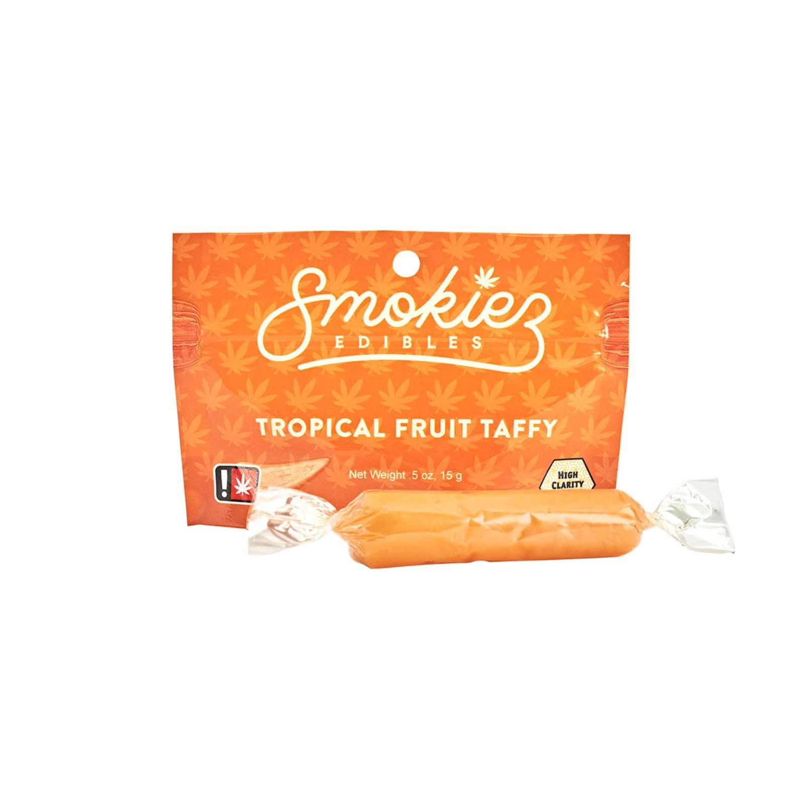 Smokiez Edibles Tropical Taffy 50mg 10pack Leafly