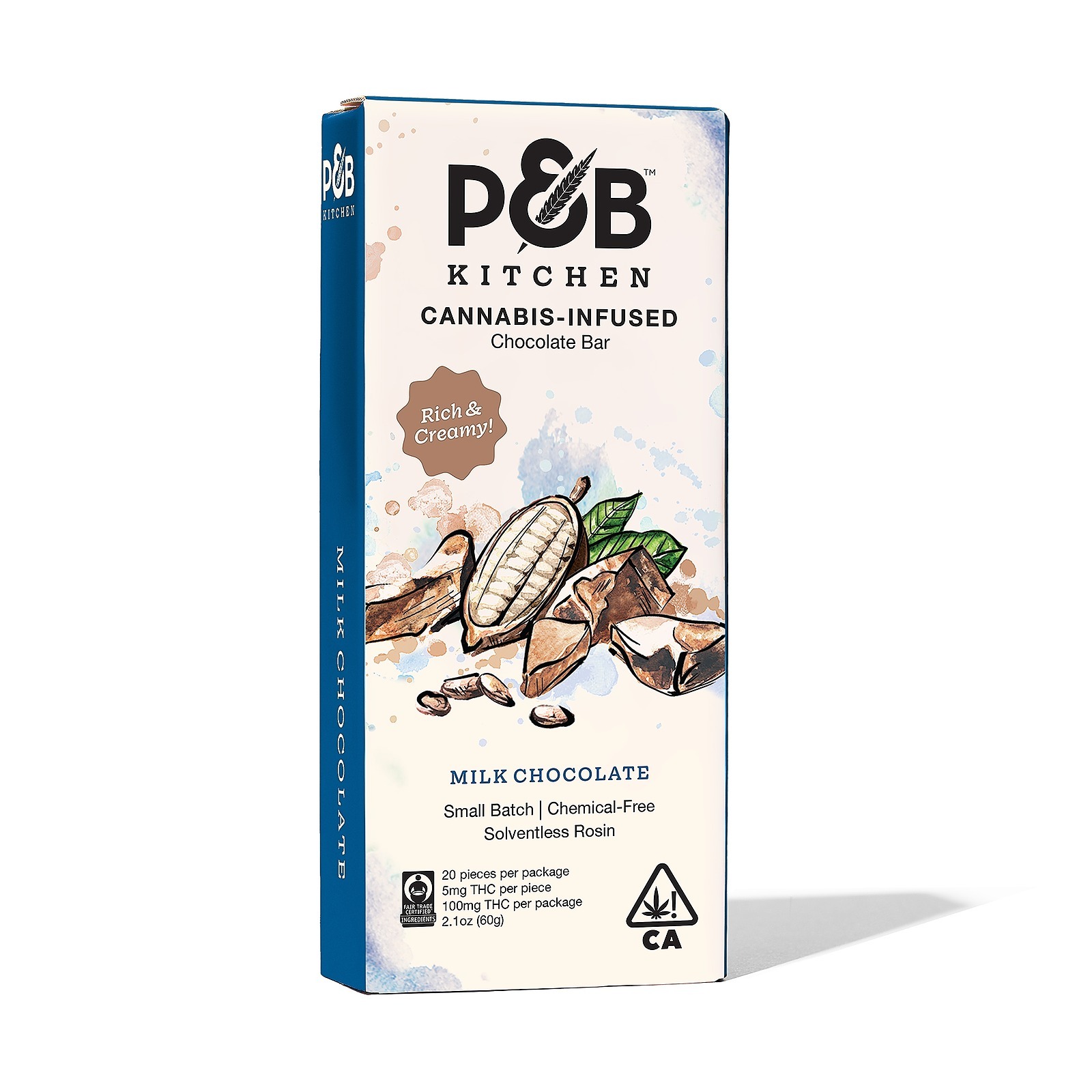 P B Kitchen Milk Chocolate Bar Solventless Rosin Leafly p-b-kitchen-milk-chocolate-bar-solventless-rosin-leafly