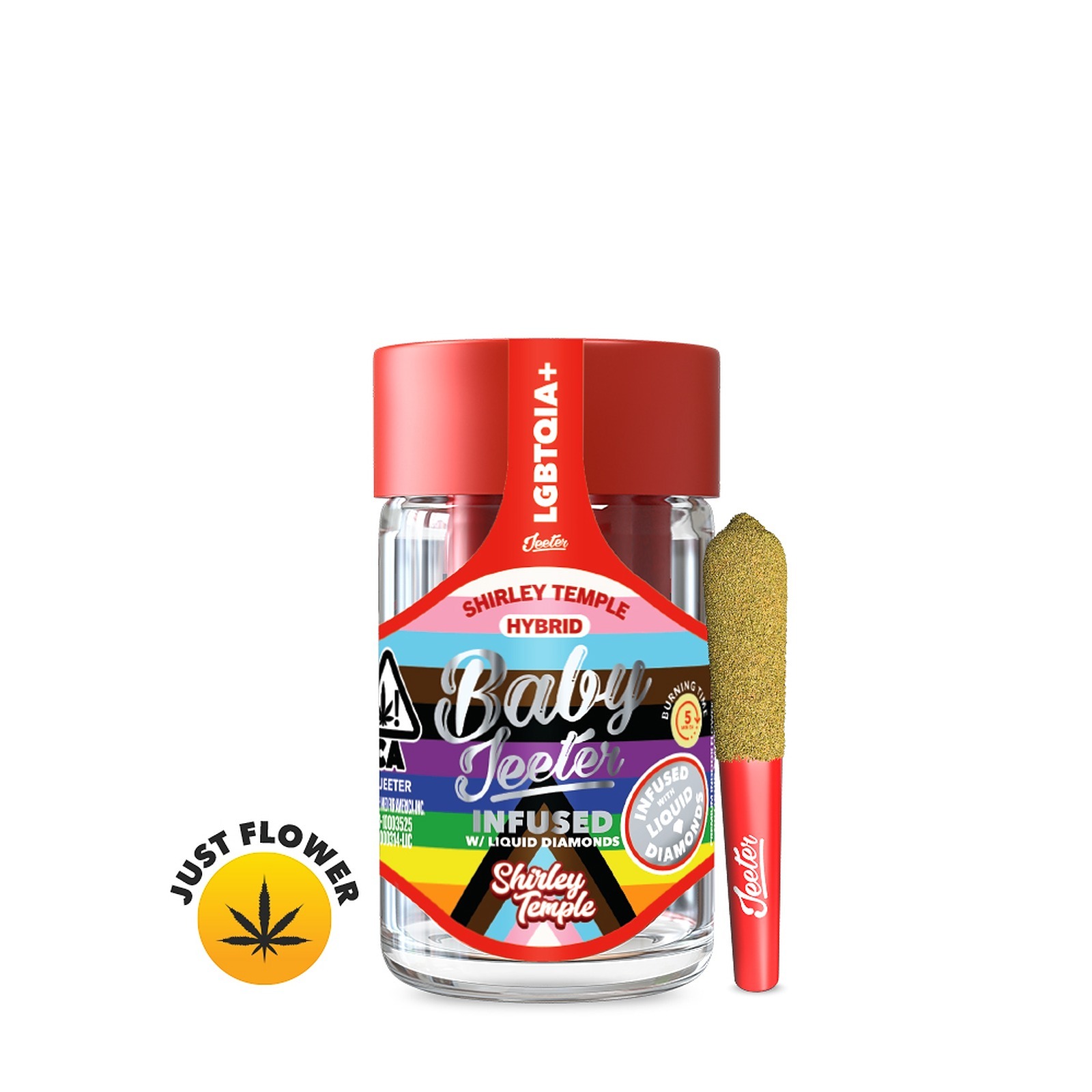 Jeeter Shirley Temple Infused Baby Jeeters 5 Pack 2.5G Leafly