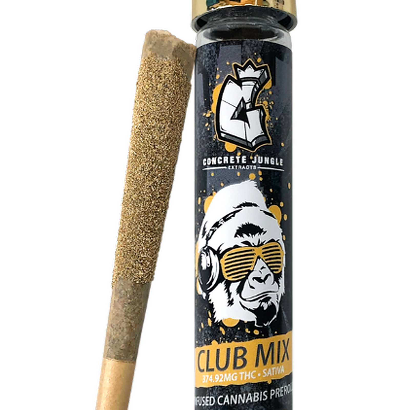 Concrete Jungle Extracts Concrete Jungle Infused Pre Roll APPLE FRITTER X GUSH MINTZ X CHEM