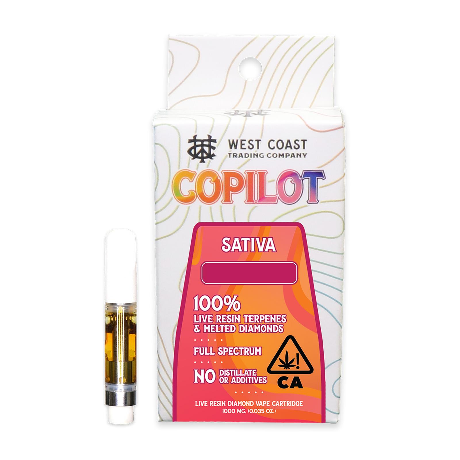 West Coast Trading Company Copilot XJ13 Live Resin Diamond Vape