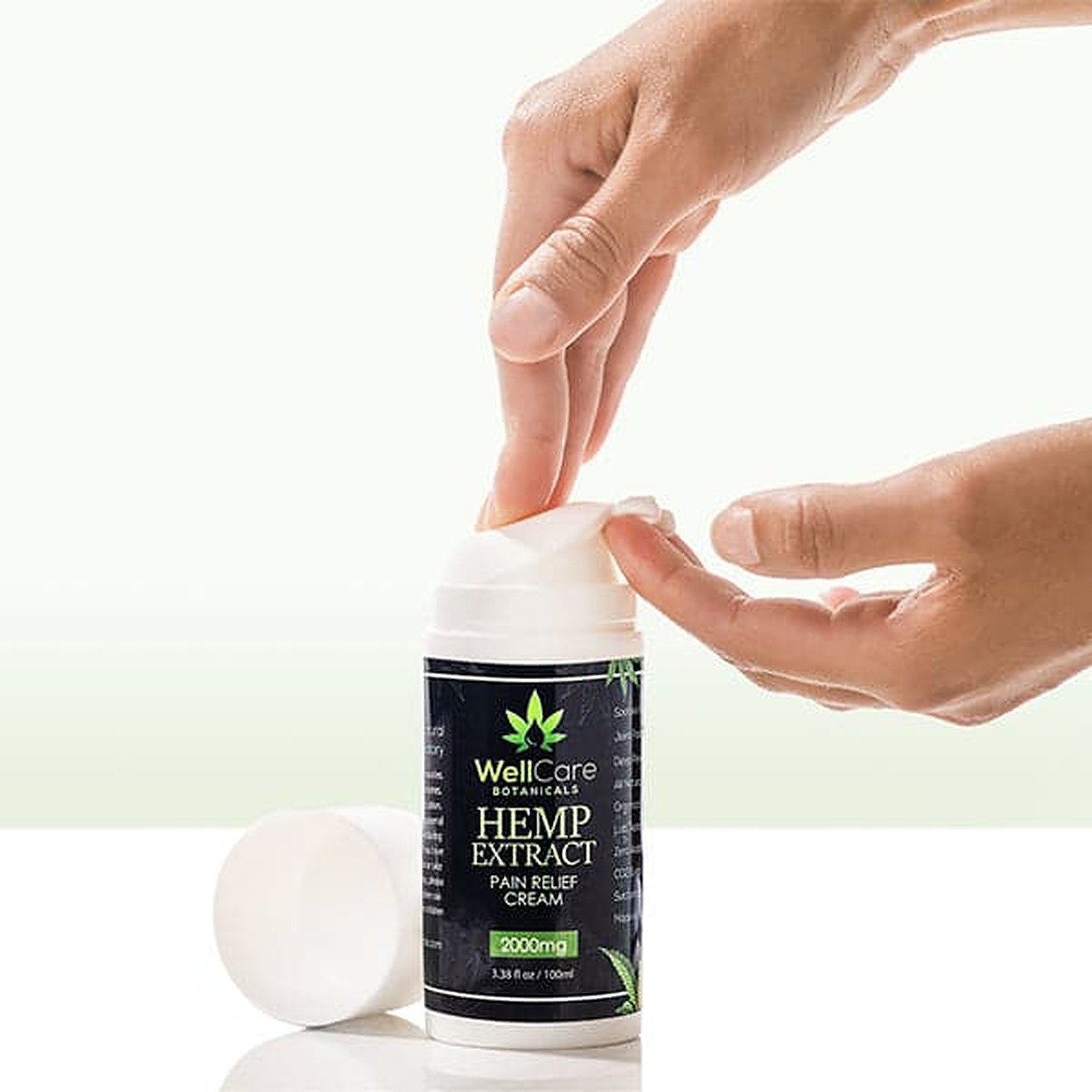 WELL CARE BOTANICALS MAXIMUM RELIEF HEMP EXTRACT CBD PAIN CREAM
