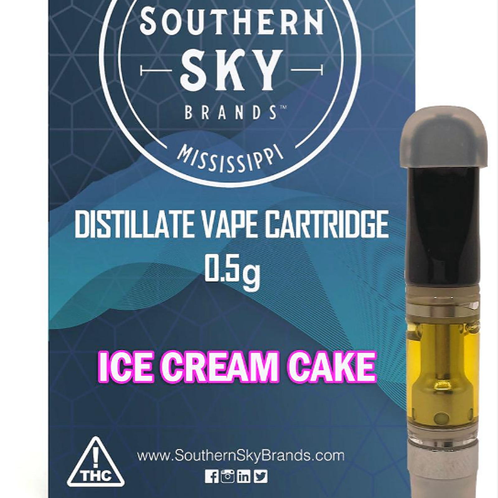 photos de vap'in smoke equeurdreville-hainneville Platinum Vape Blue Shaved Ice (Indica) Disposable 1g
