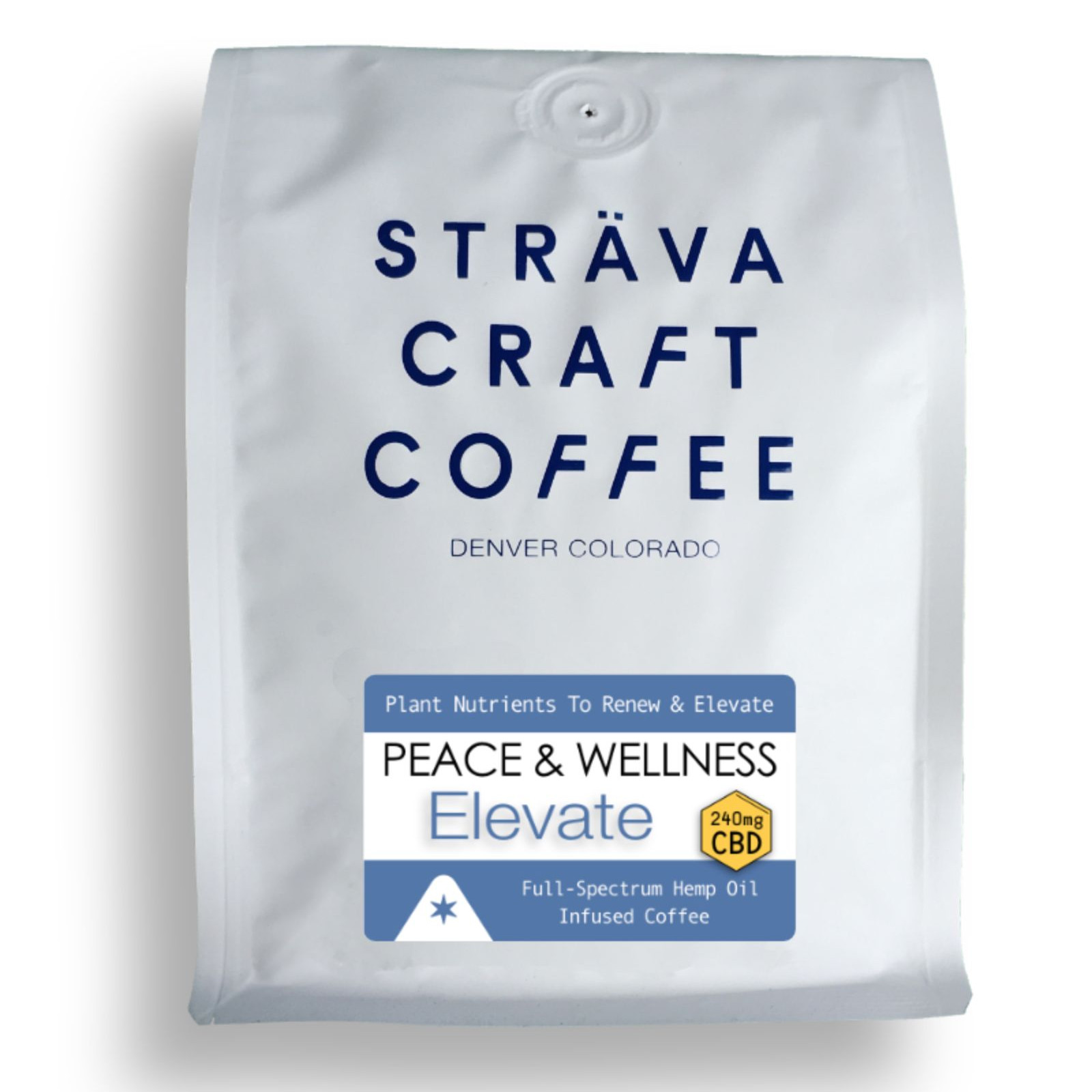 Sträva Craft Coffee, Inc. ELEVATE CBD Coffee Leafly