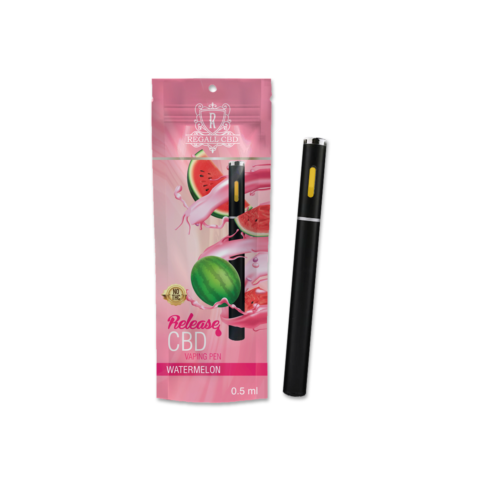 RA Royal: Regall CBD Vape Pen: Watermelon (70 MG) | Leafly