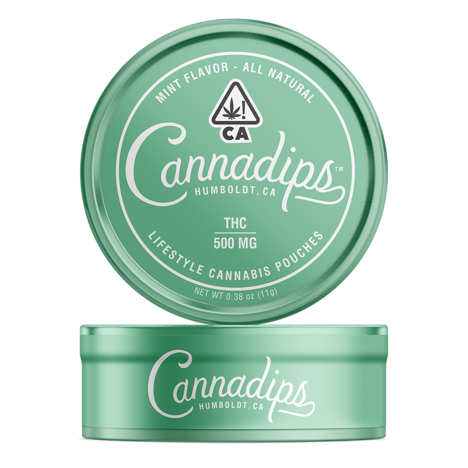 Cannadips Mint Flavor HighDose Tins Leafly