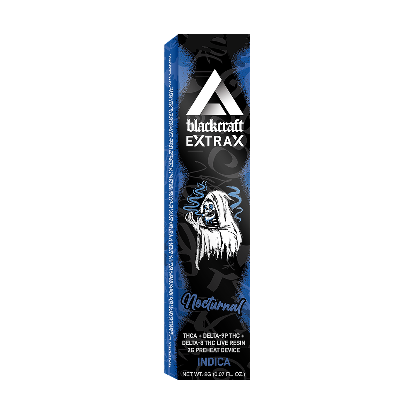 Delta Extrax: Nocturnal THCa + Delta 9P THC Pre-Heat Disposable 2 Grams | Leafly Delta Extrax: Nocturnal THCa + Delta 9P THC Pre-Heat Disposable 2 Grams | Leafly