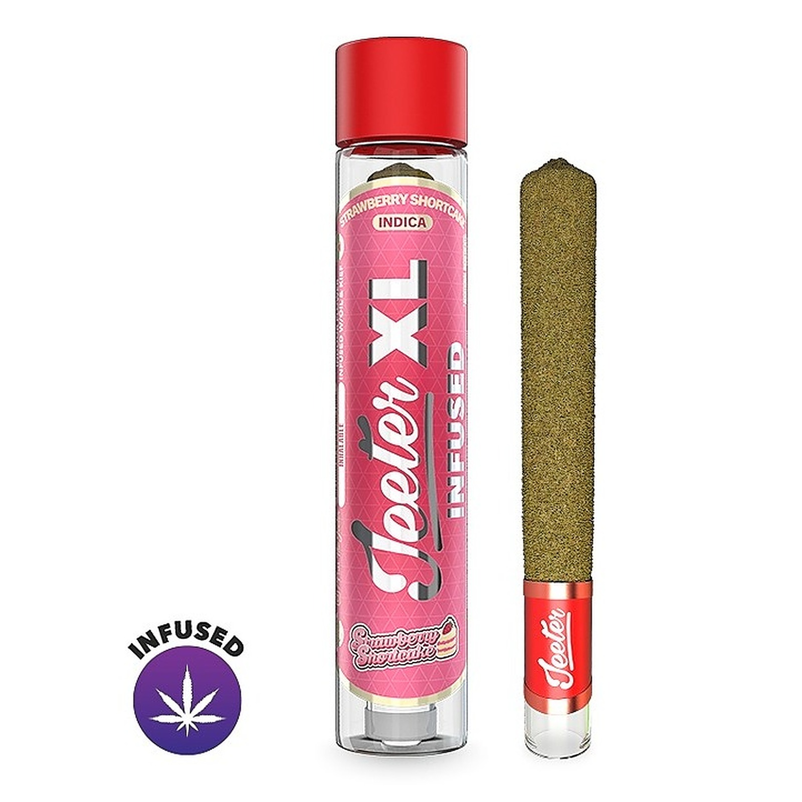 Jeeter: Strawberry Shortcake Infused XL 2G | Leafly