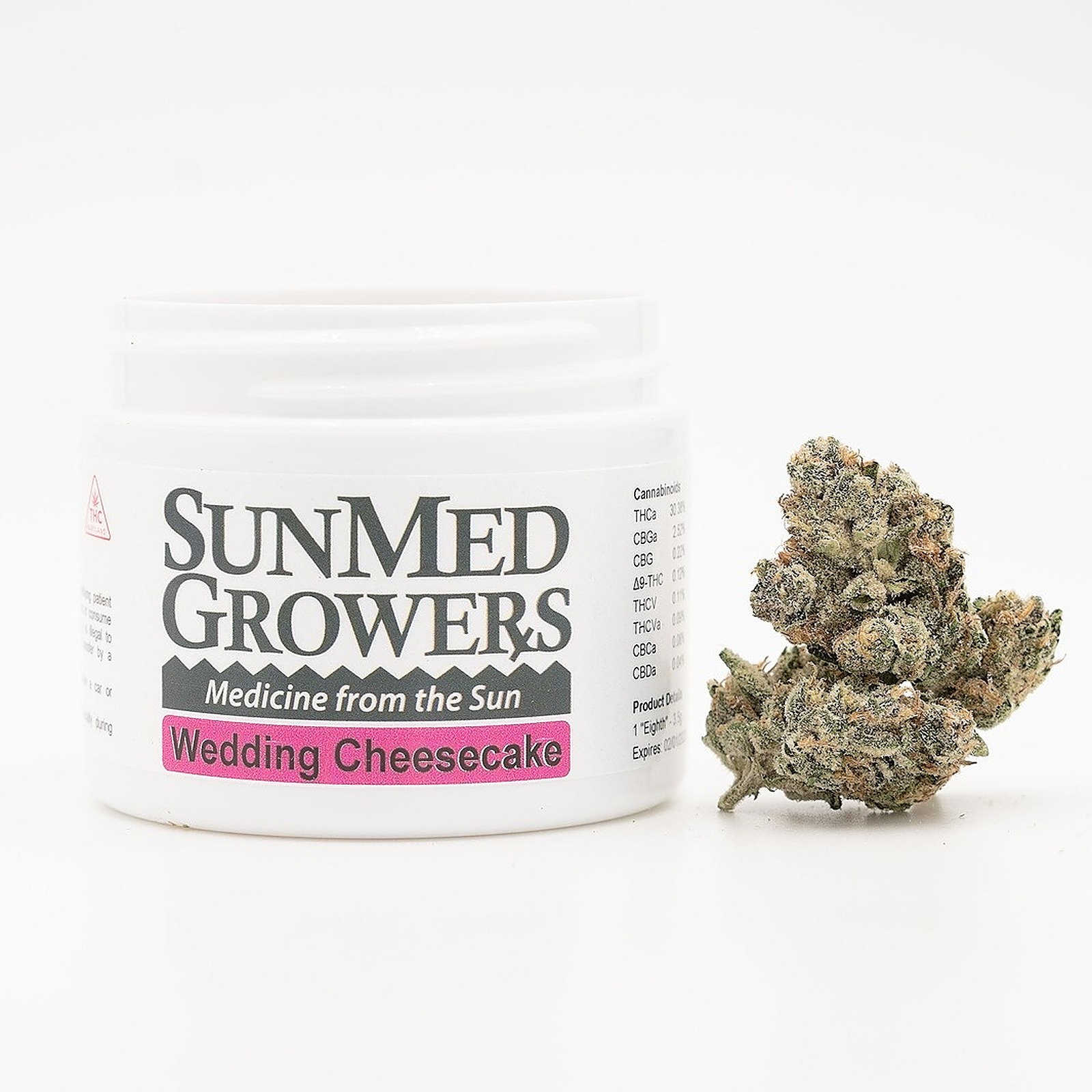 SunMed Growers Wedding Cheesecake Leafly