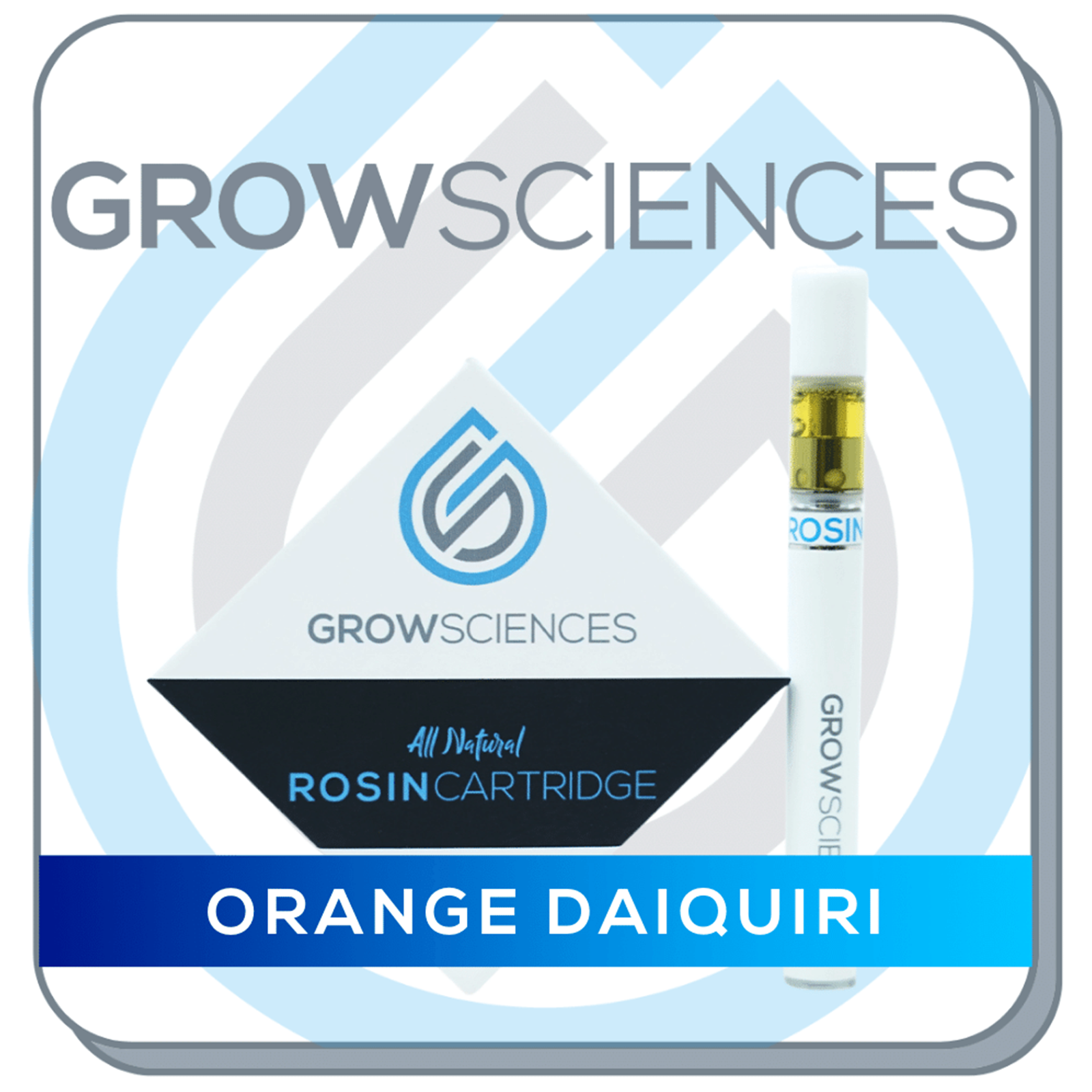 Grow Sciences Orange Daiquiri Live Hash Rosin Cartridge (.5g) Leafly