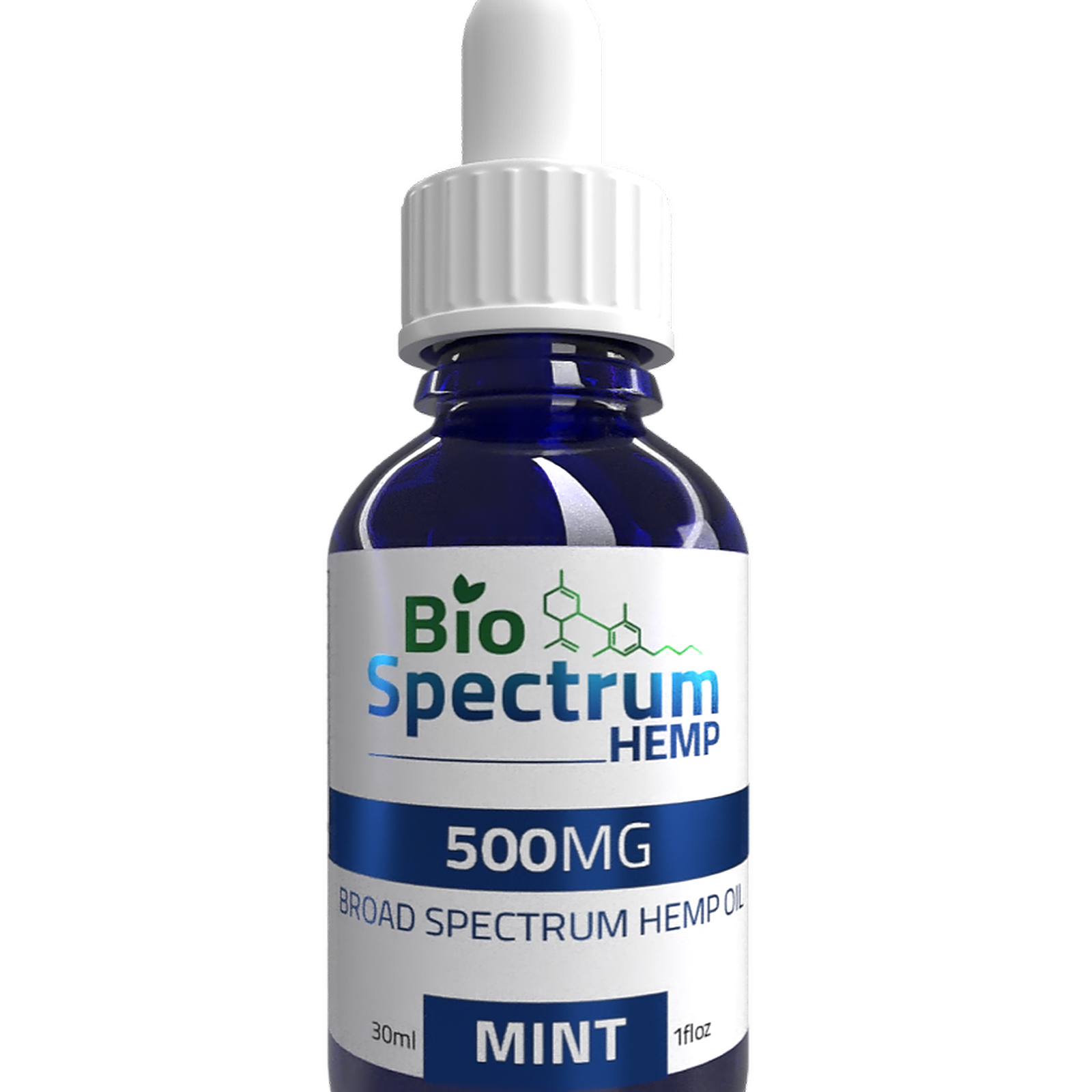 BioSpectrum Hemp: Broad Spectrum Mint Tincture 500mg $24.95 | Leafly