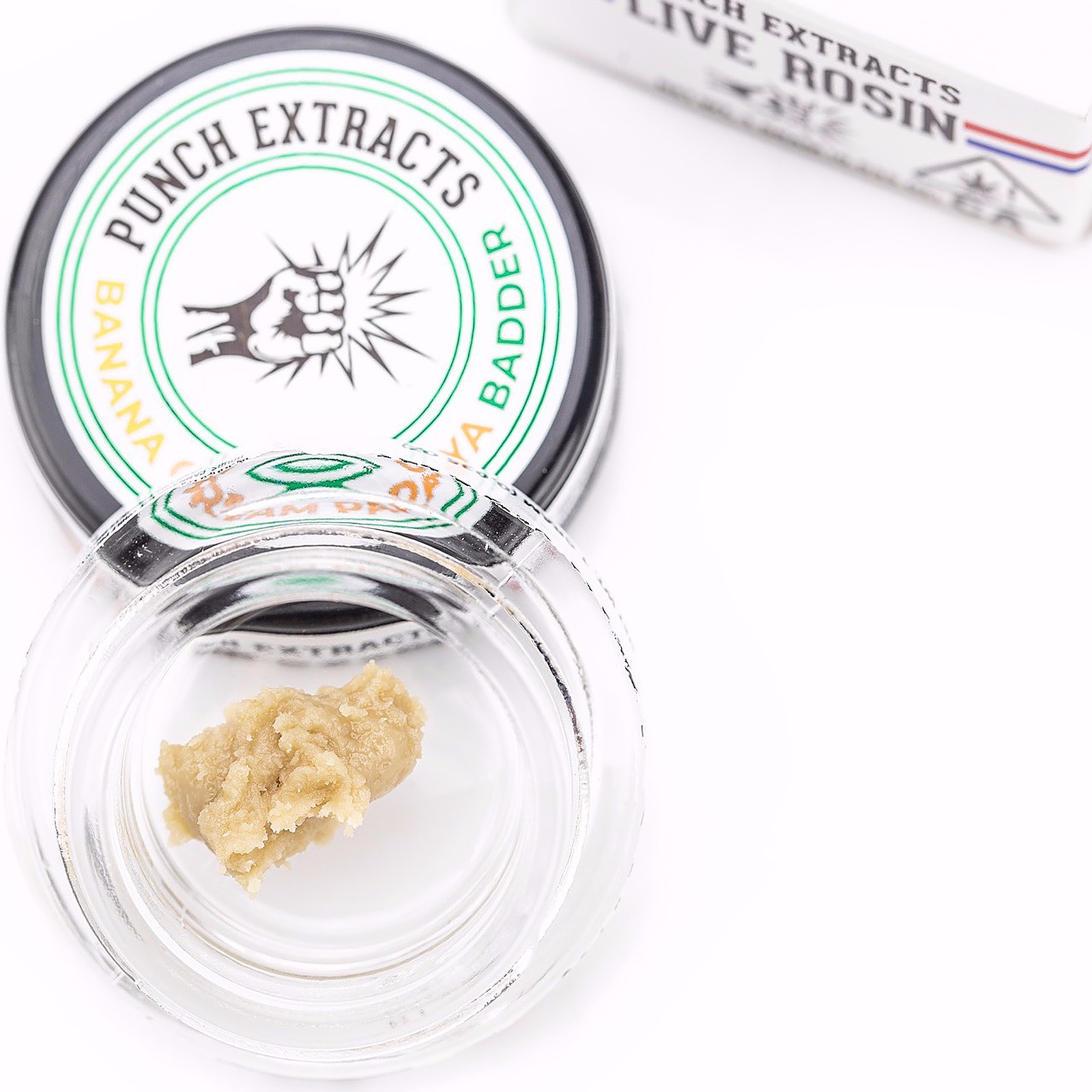 Punch: Banana Cream Papaya Tier 4 Live Rosin Badder (1g) | Leafly