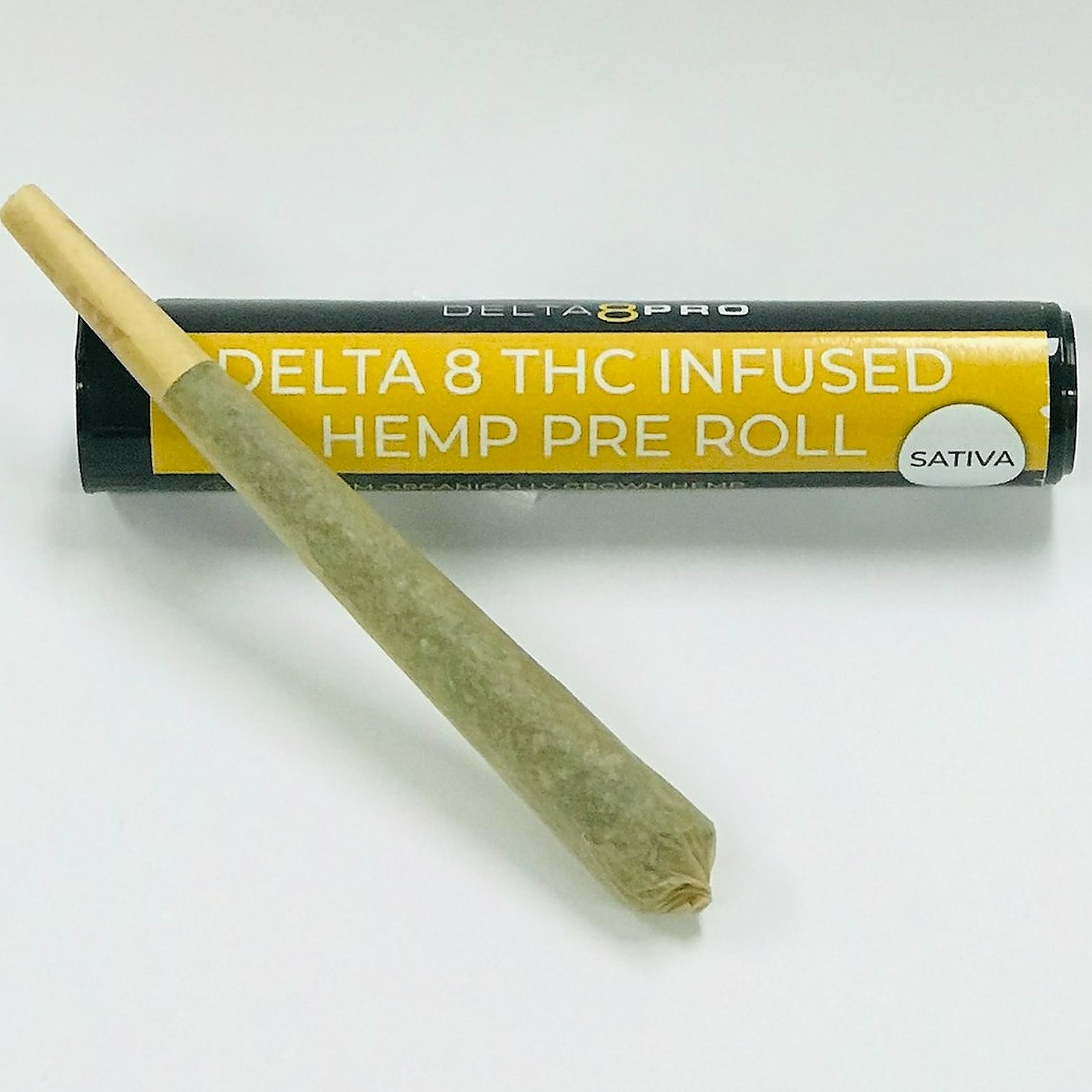 Delta 8 Pro Delta 8 Thc Infused Sativa Pre Roll 1g Leafly