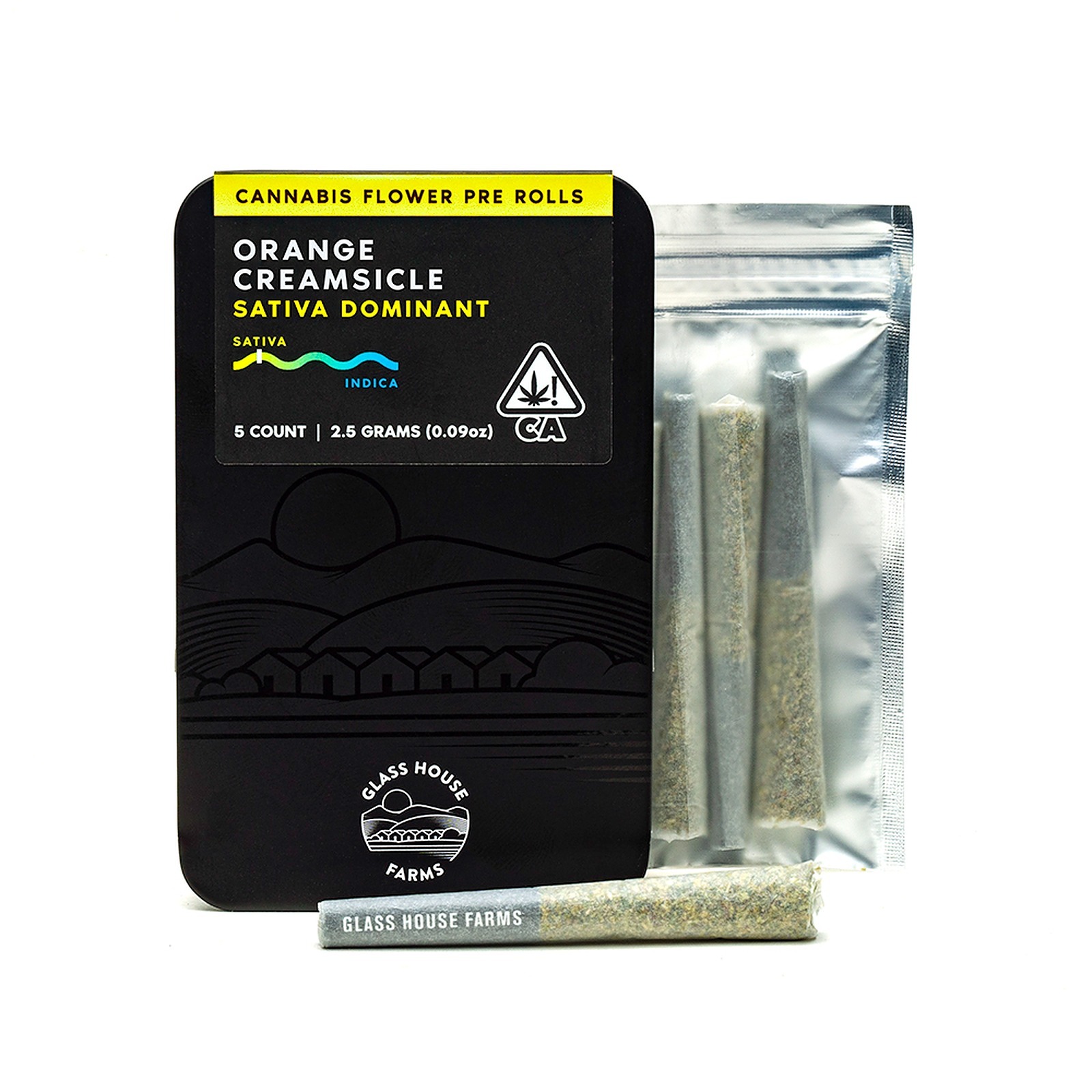 Glass House Farms Orange Creamsicle [5 Pack] Leafly
