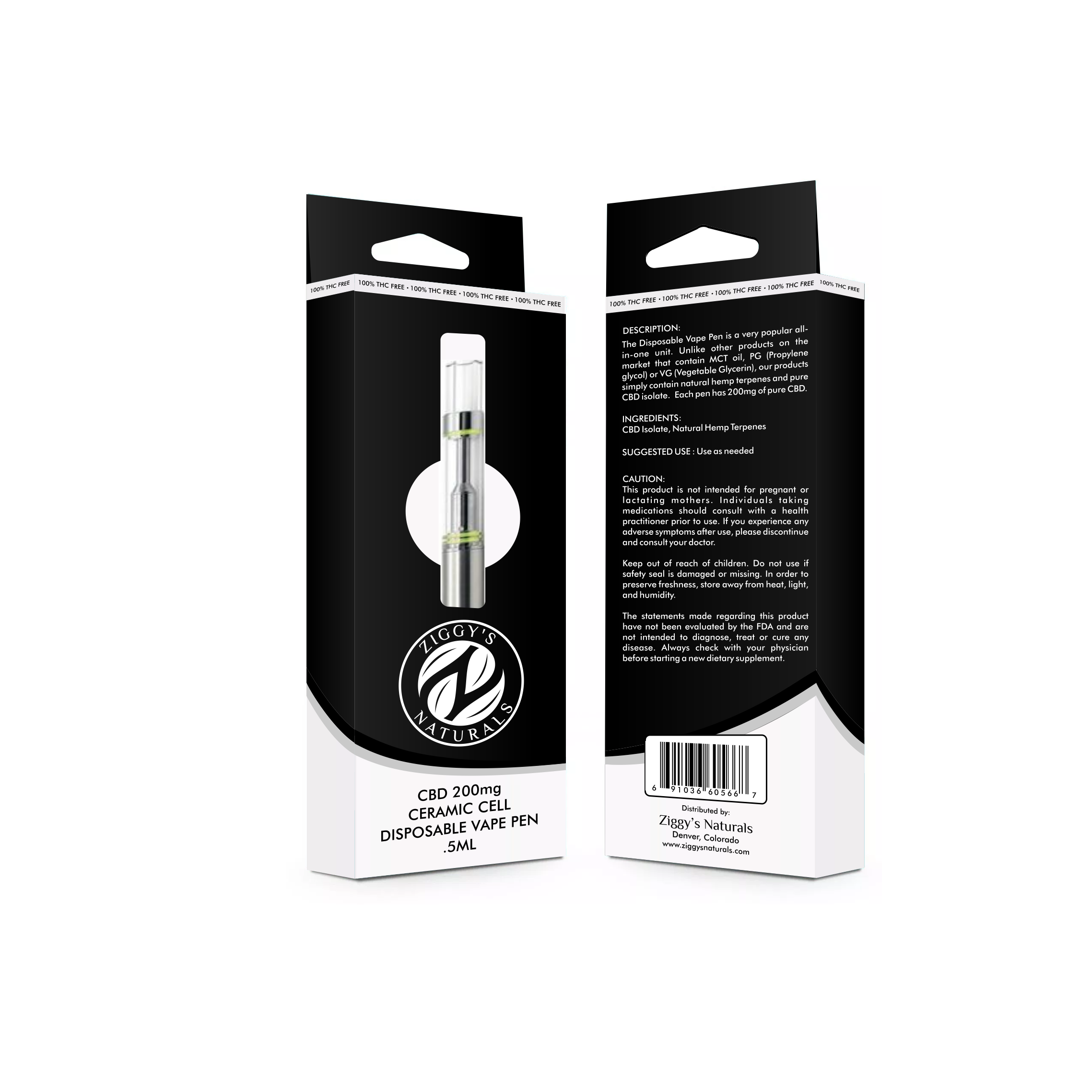 fizzy vape Mint CBD Vape Juice main image 1