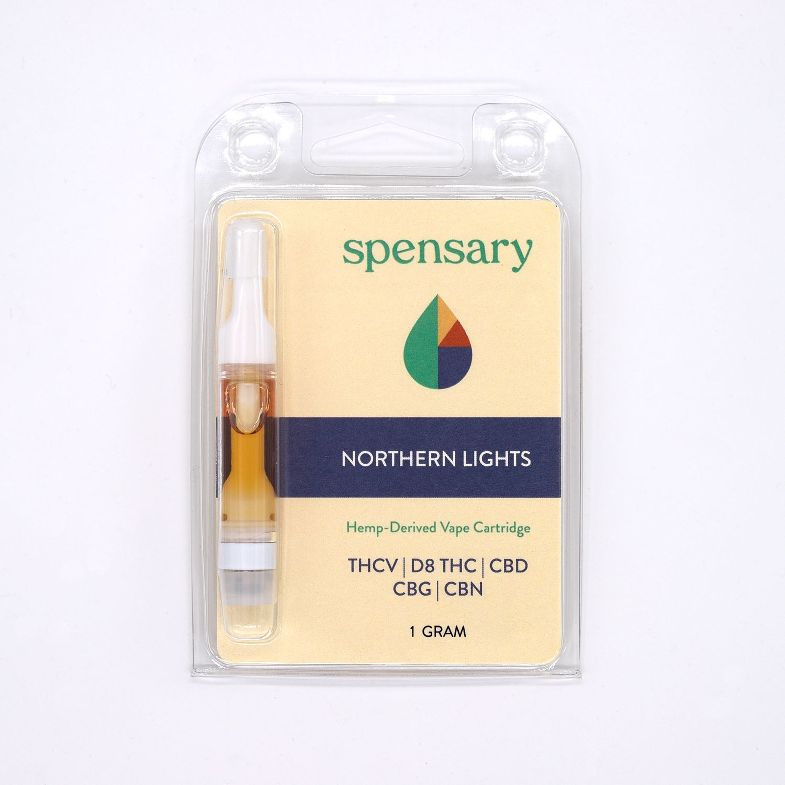 Spensary: THCV/Delta-8 THC Vape Cartridge - Northern Lights - 1 Gram ...