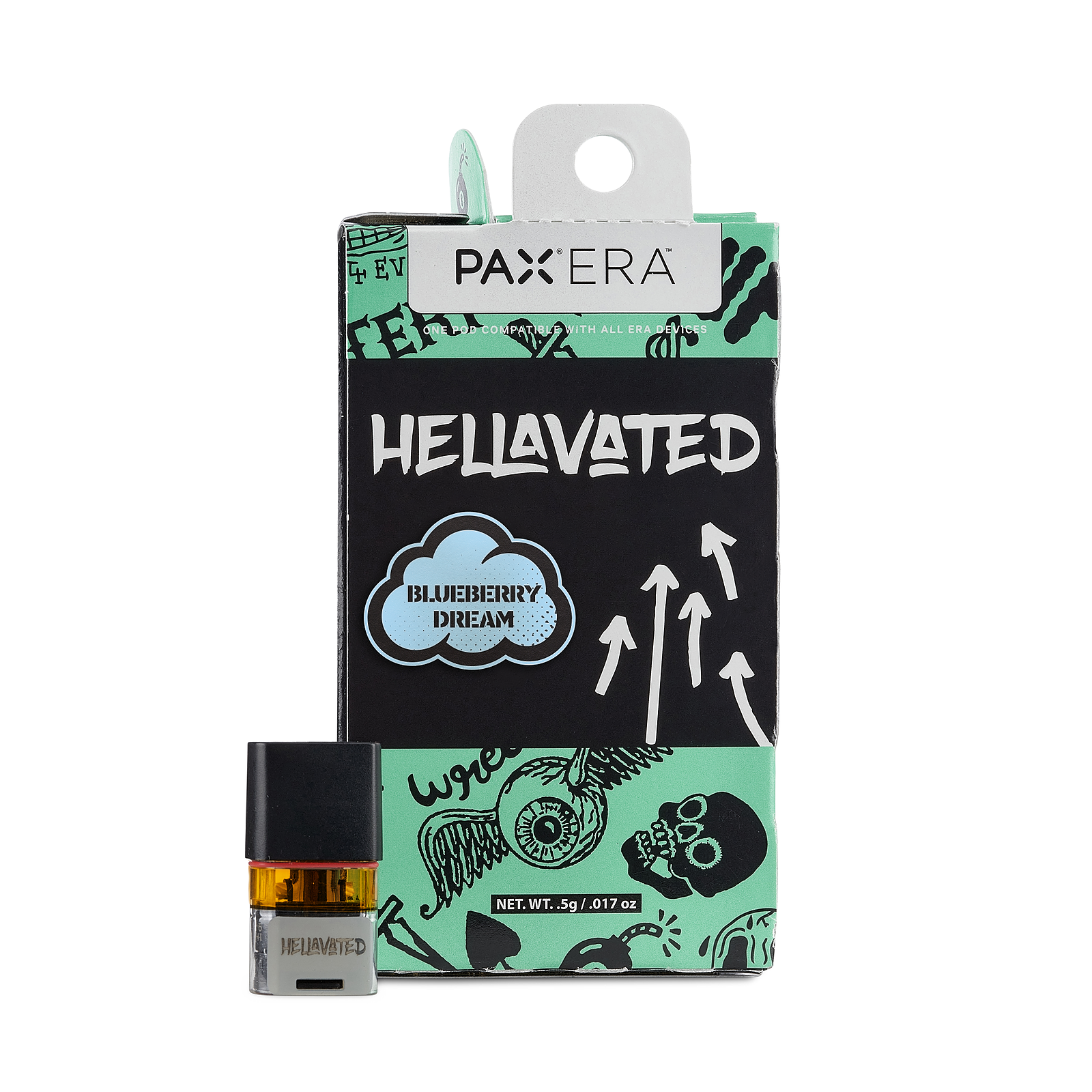 Hellavated Blueberry Dream Profilez PAX Pod .5g Leafly