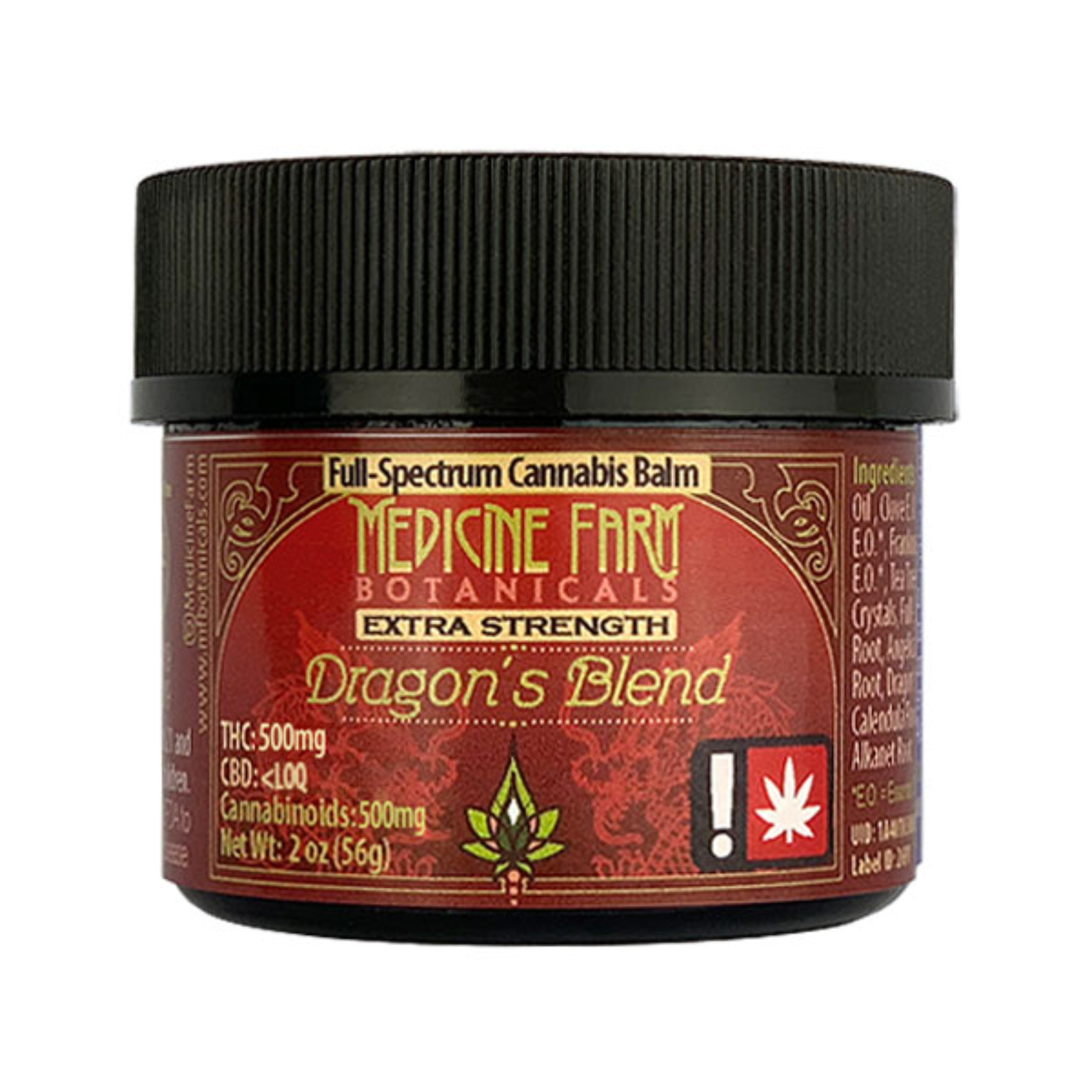 Extra Strength Dragon S Blend 500mg 2oz Leafly