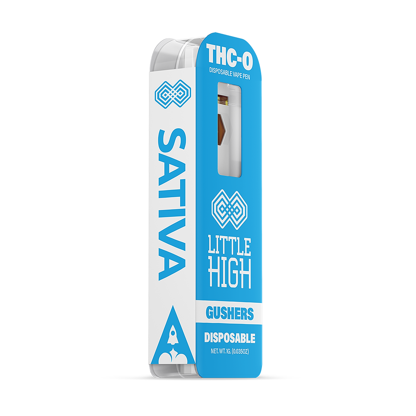 Little High: Little High - THC-O Sativa - Gushers - 1 Gram Disposable Pen |  Leafly