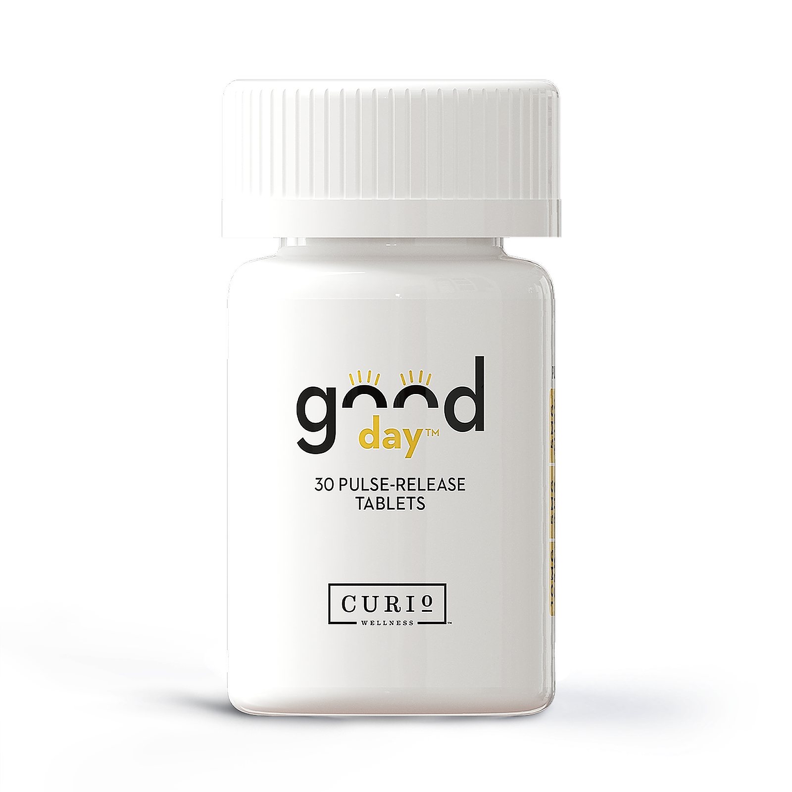 Curio Wellness Good Day Tablets [10mg CBD, 5mg THC, 5mg THCV] 30