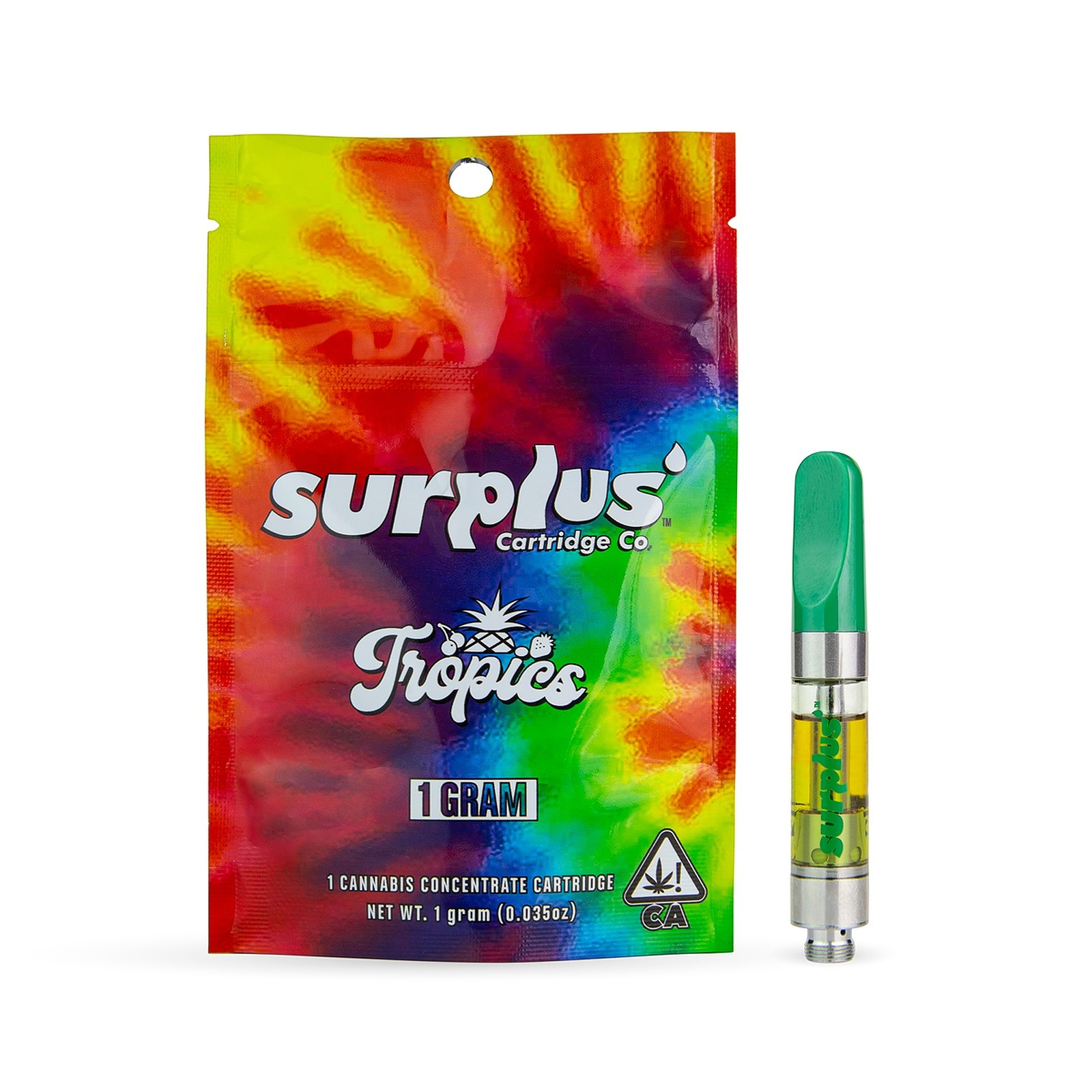 Surplus Grape Crush Tropics Cartridge 1g Leafly