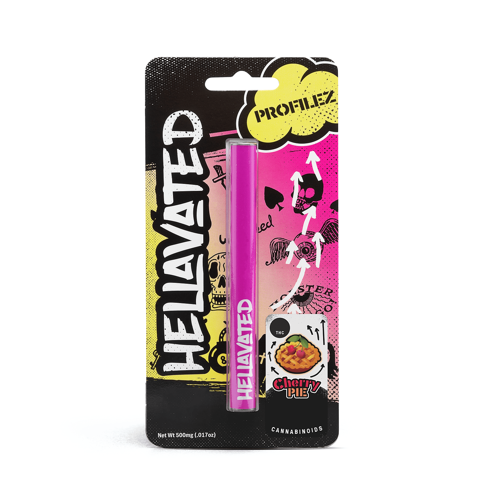 Hellavated: Cherry Pie Profilez All In One 500mg | Leafly