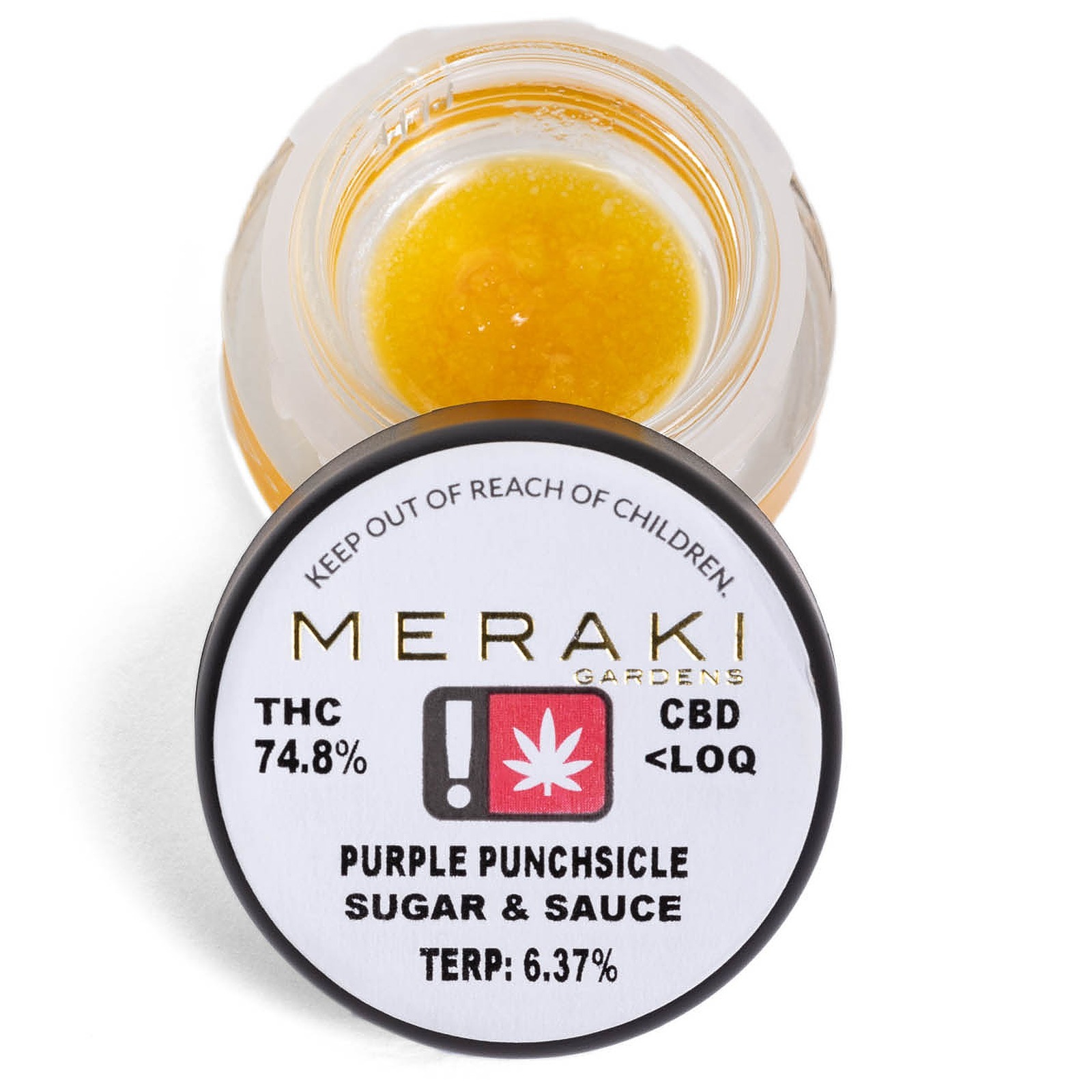 Meraki Gardens Purple Punchsicle Sugar & Sauce 1g Leafly