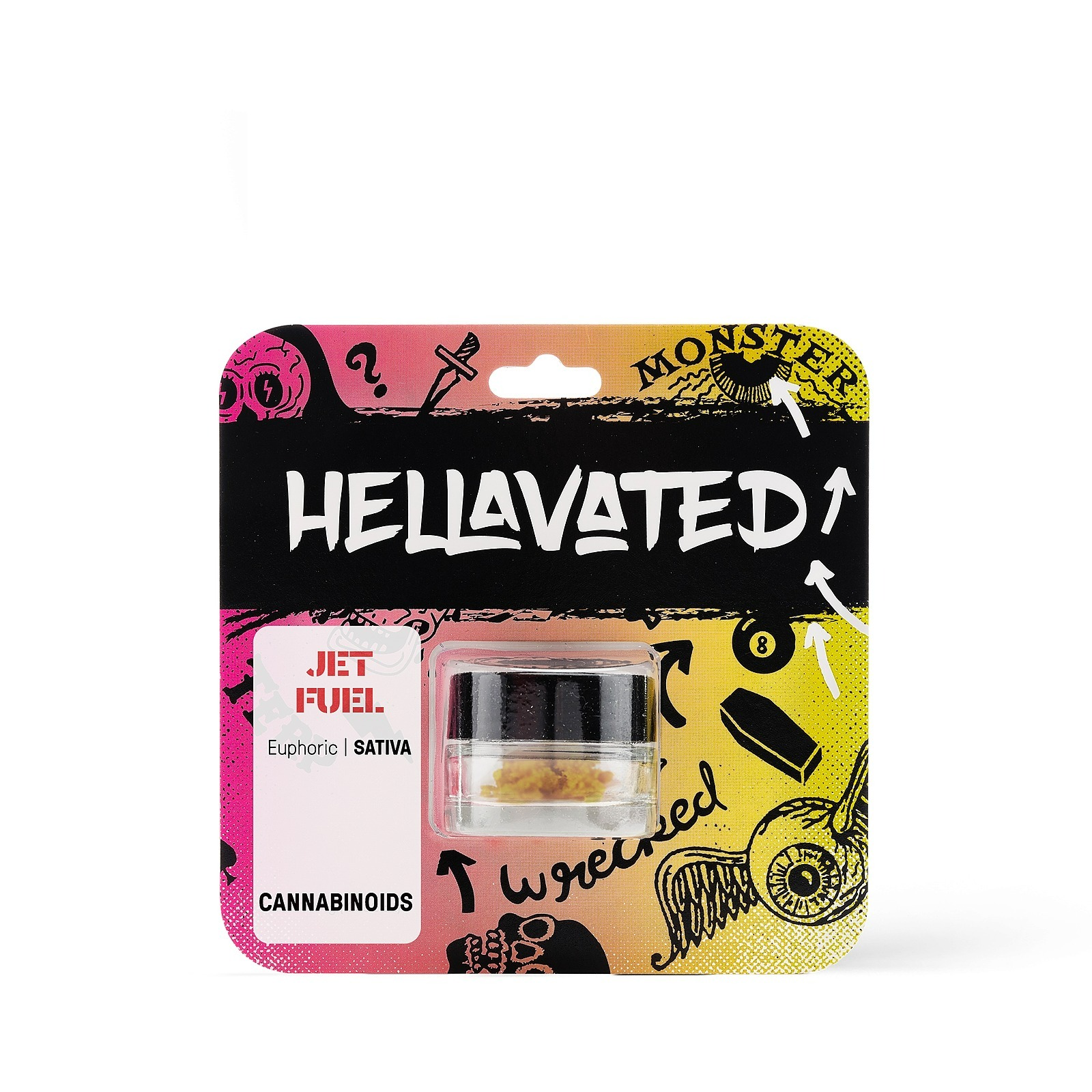 Hellavated Jet Fuel Dabz 1g Leafly
