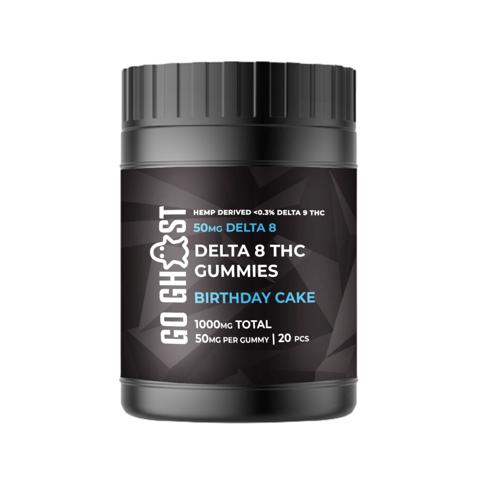 Go Ghost Hemp Birthday Cake Delta 8 THC Gummies Leafly