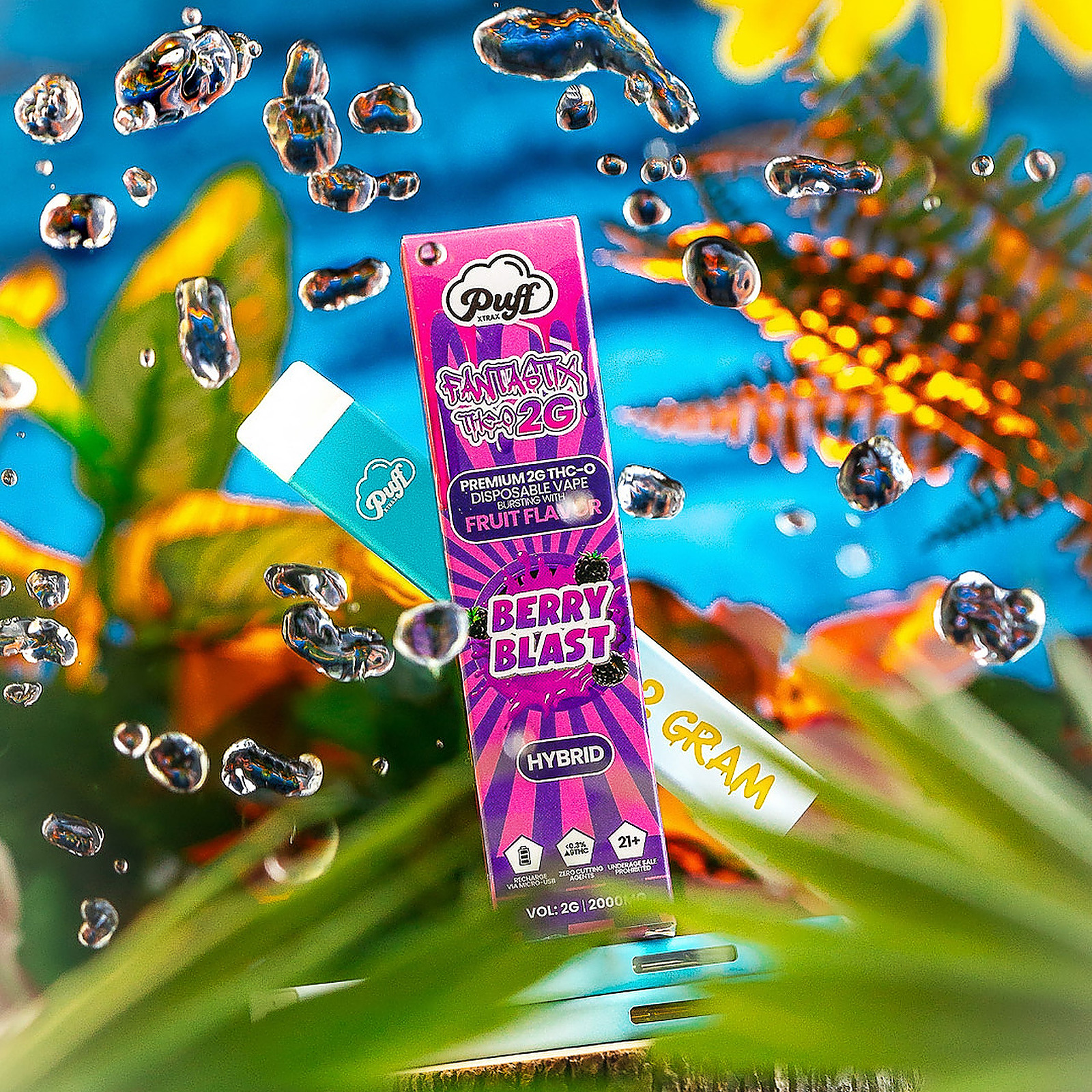 Puff Xtrax: Fantastix THC-O 2G Disposable Vape: Berry Blast | Puff Xtrax |  Leafly