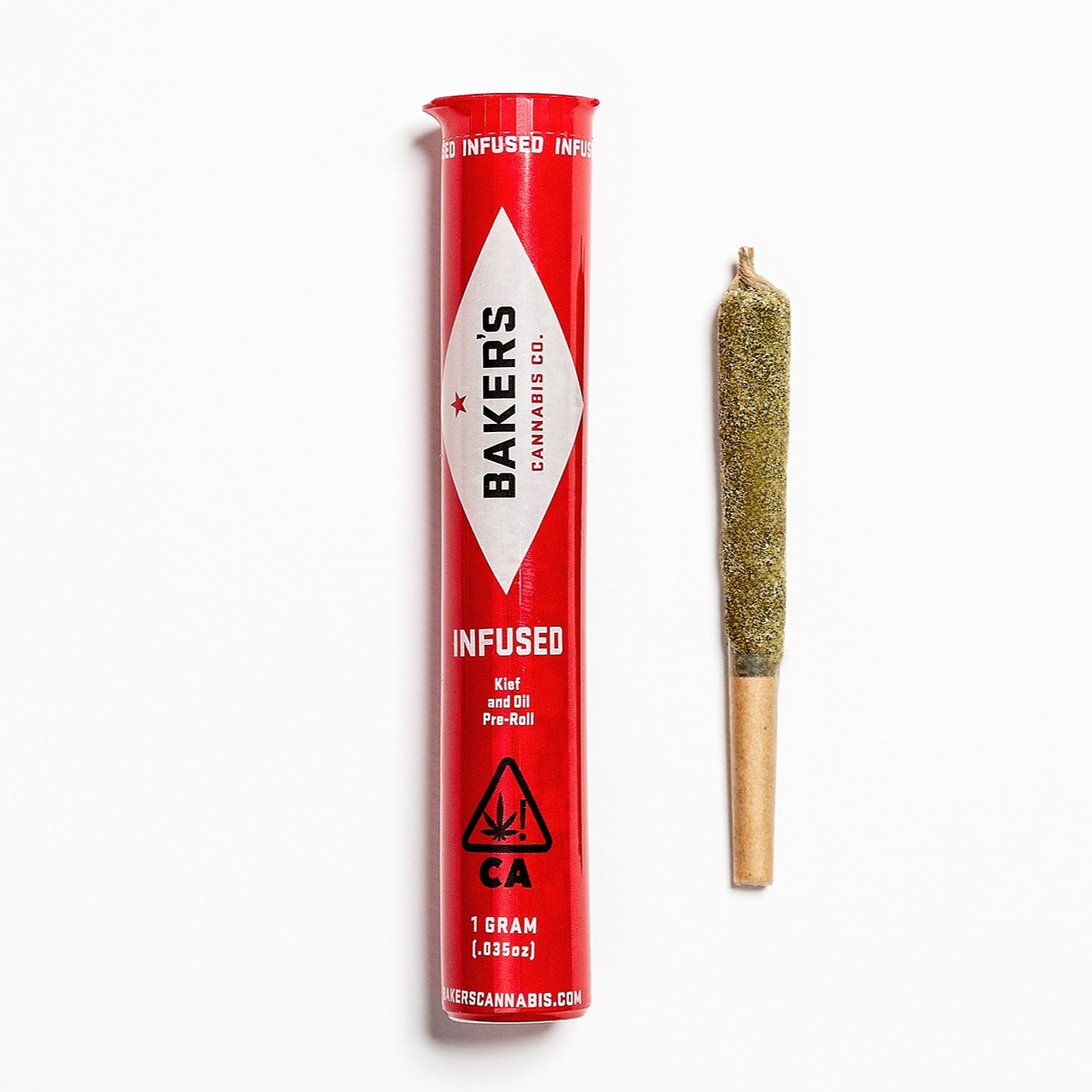 Baker's 1g Infused PreRoll Garlic Breath Leafly