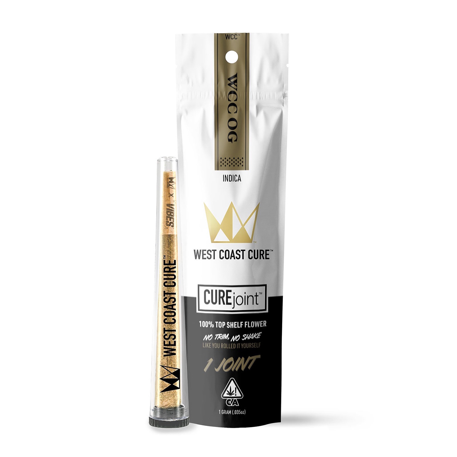 West Coast Cure WCC OG Top Shelf CUREjoint 1g Leafly