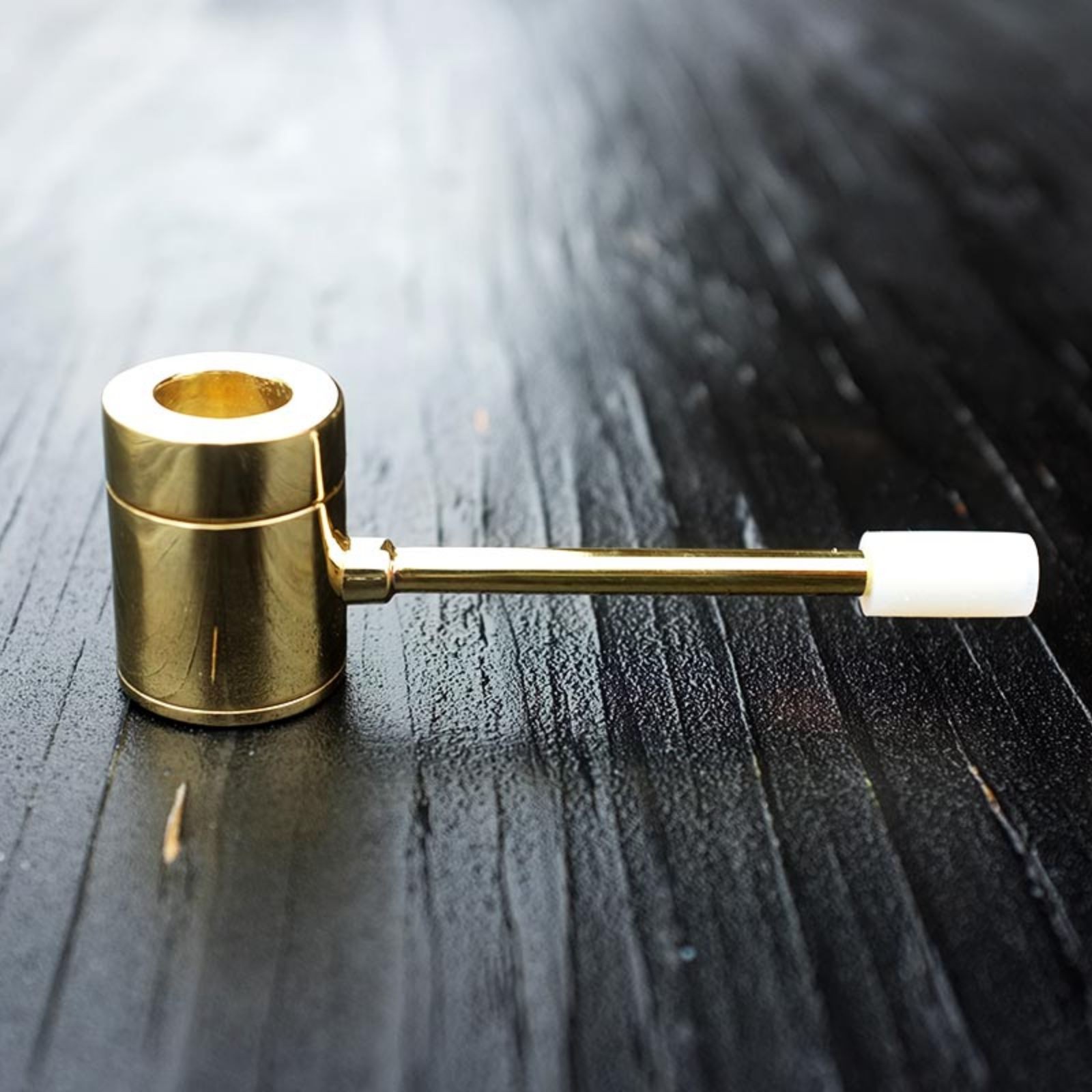 "Popeye" Pipe Uniquely Designed Cleanable Brass Pipe from