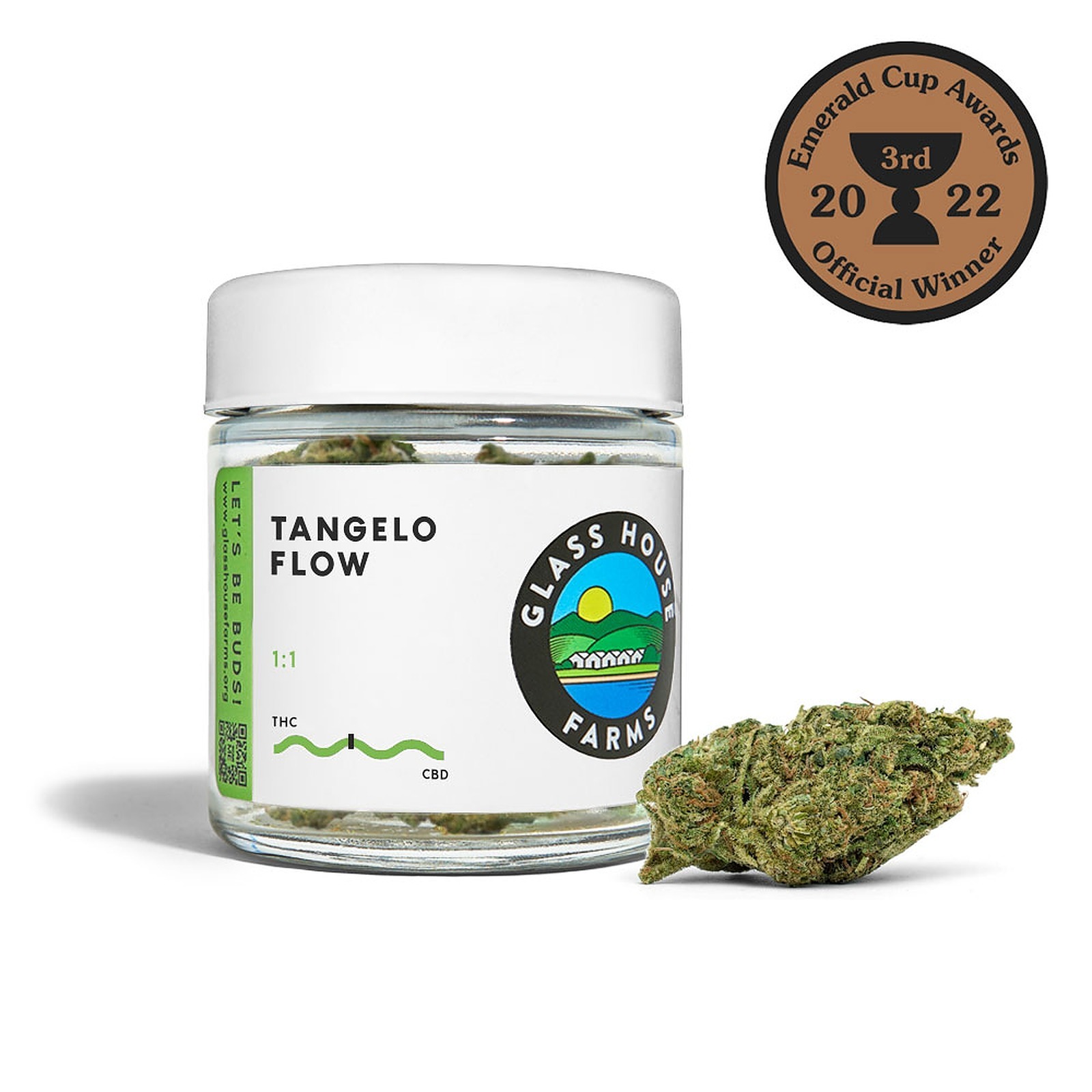 Glass House Farms Tangelo Flow [3.5g Jar] Leafly