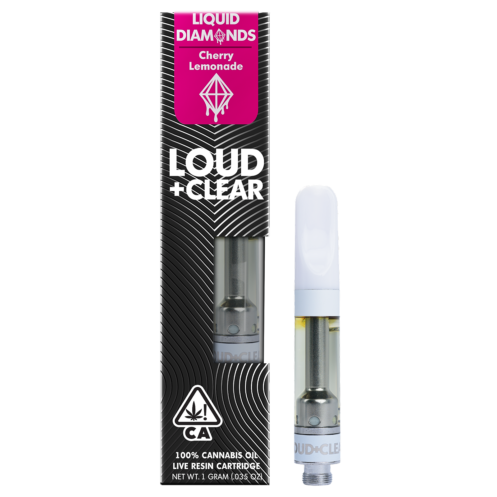 Loud Clear Loud Clear Liquid Diamonds Vape Cartridge Cherry