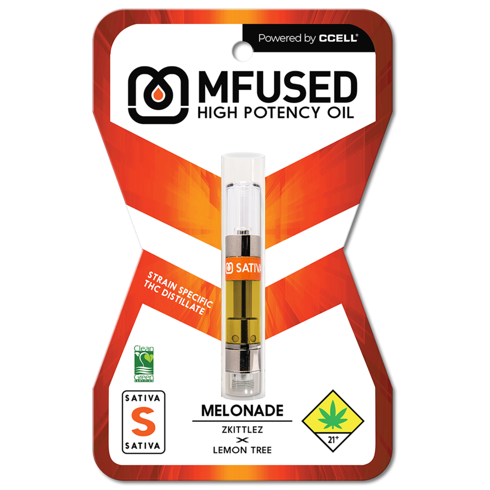 MFUSED Melonade Strain Specific Distillate Cartridge Leafly