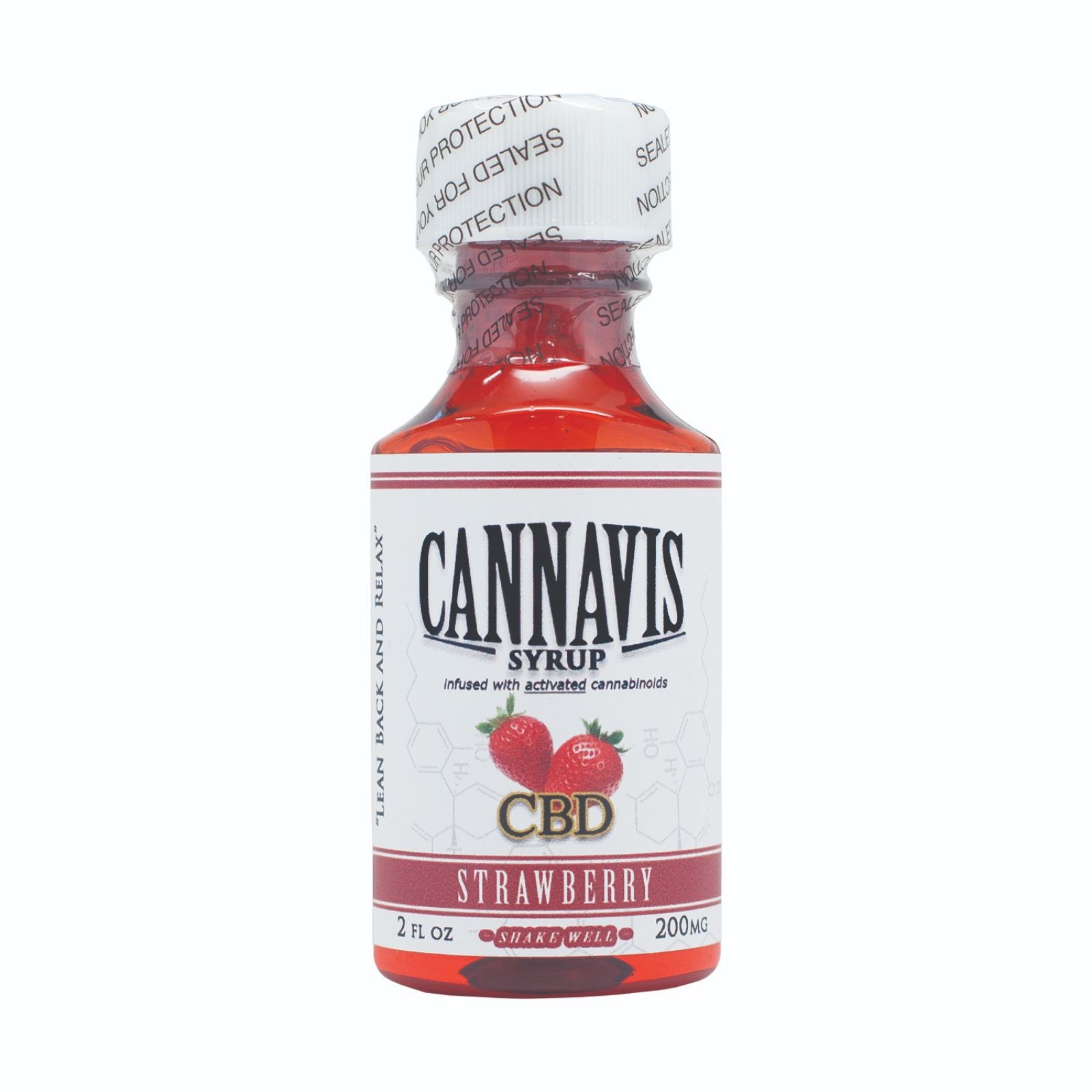 Cannavis 2oz CBD Strawberry Syrup Leafly
