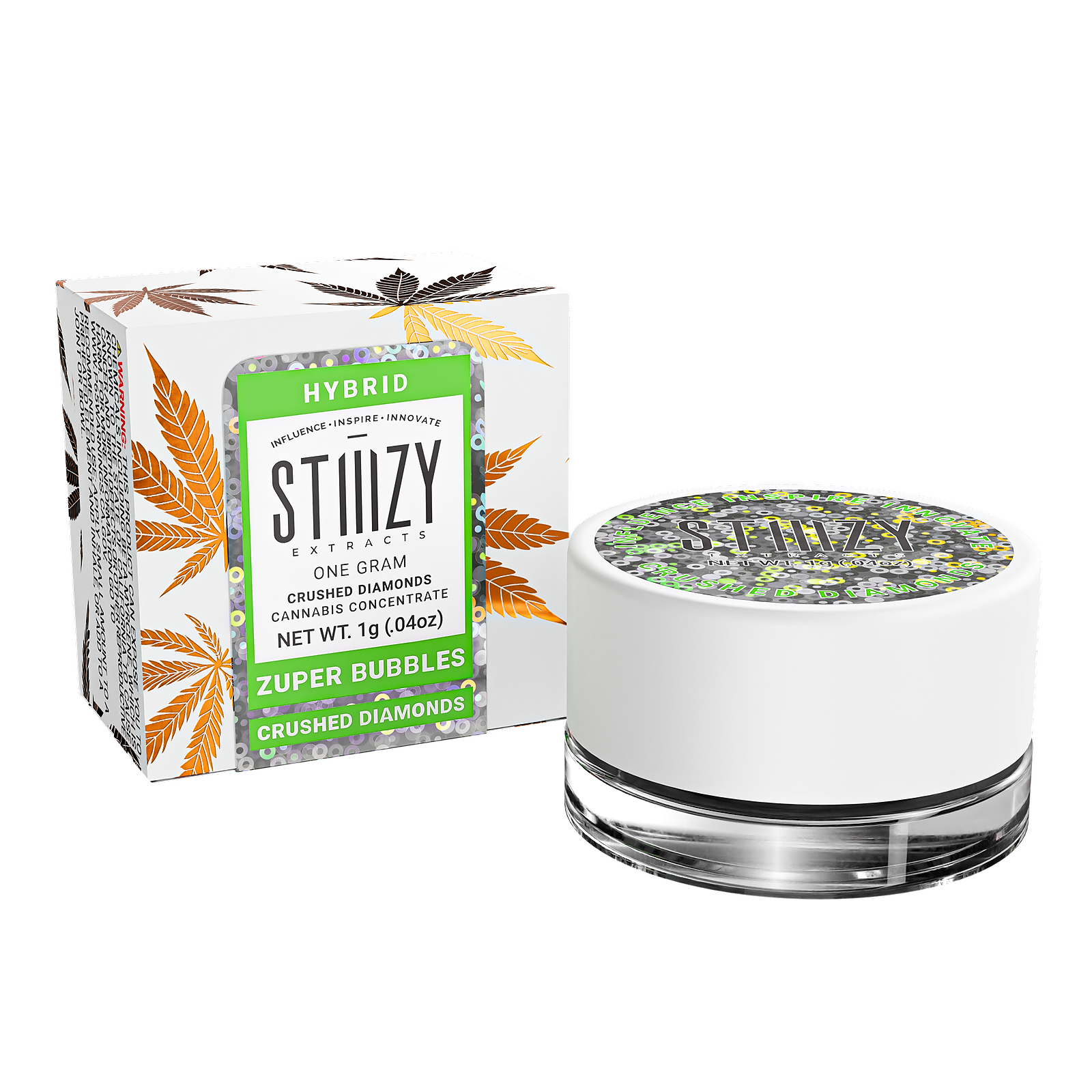 STIIIZY: ZUPER BUBBLES - CRUSHED DIAMONDS 1G | Leafly