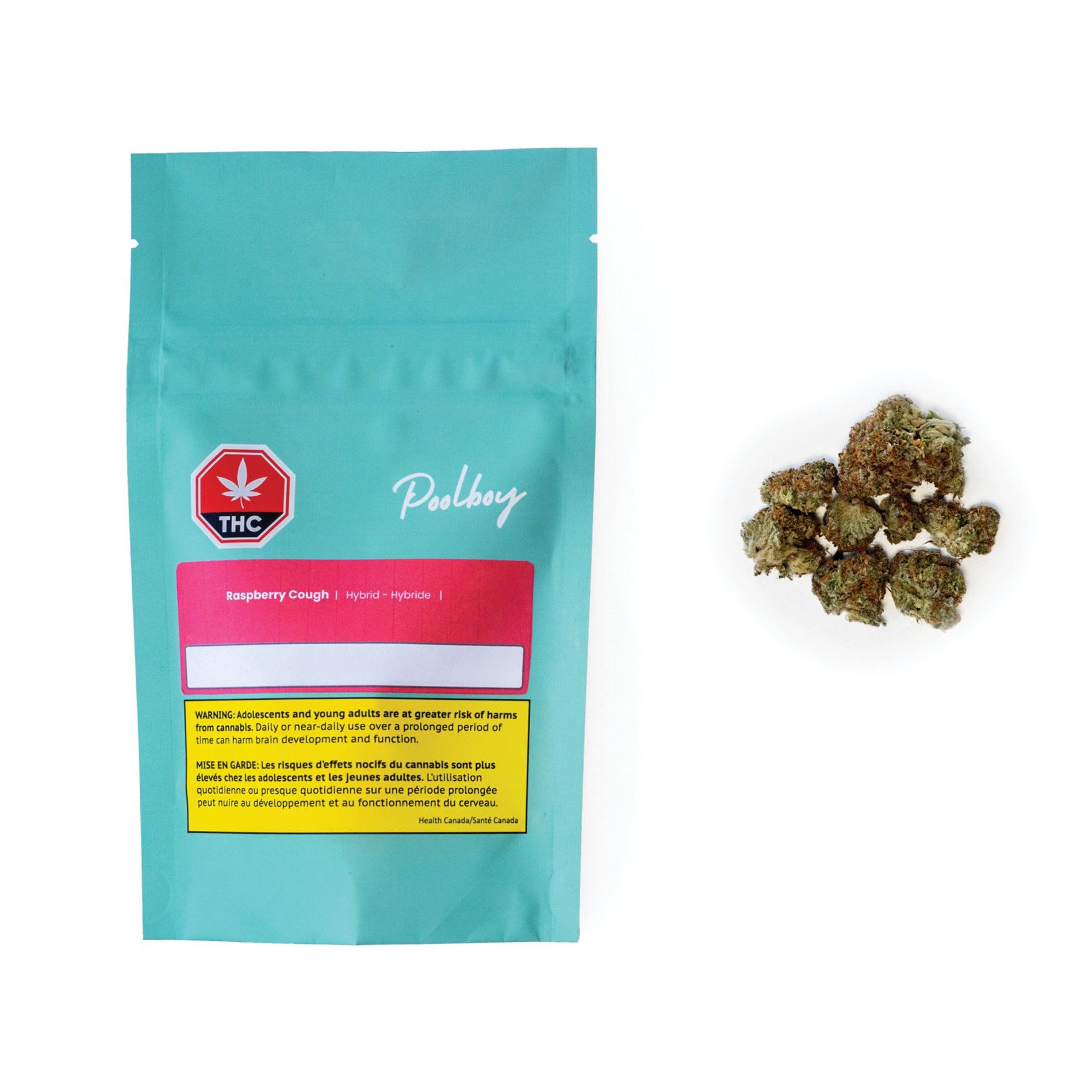 Poolboy: Poolboy Raspberry Cough - 3.5 Gram | Leafly