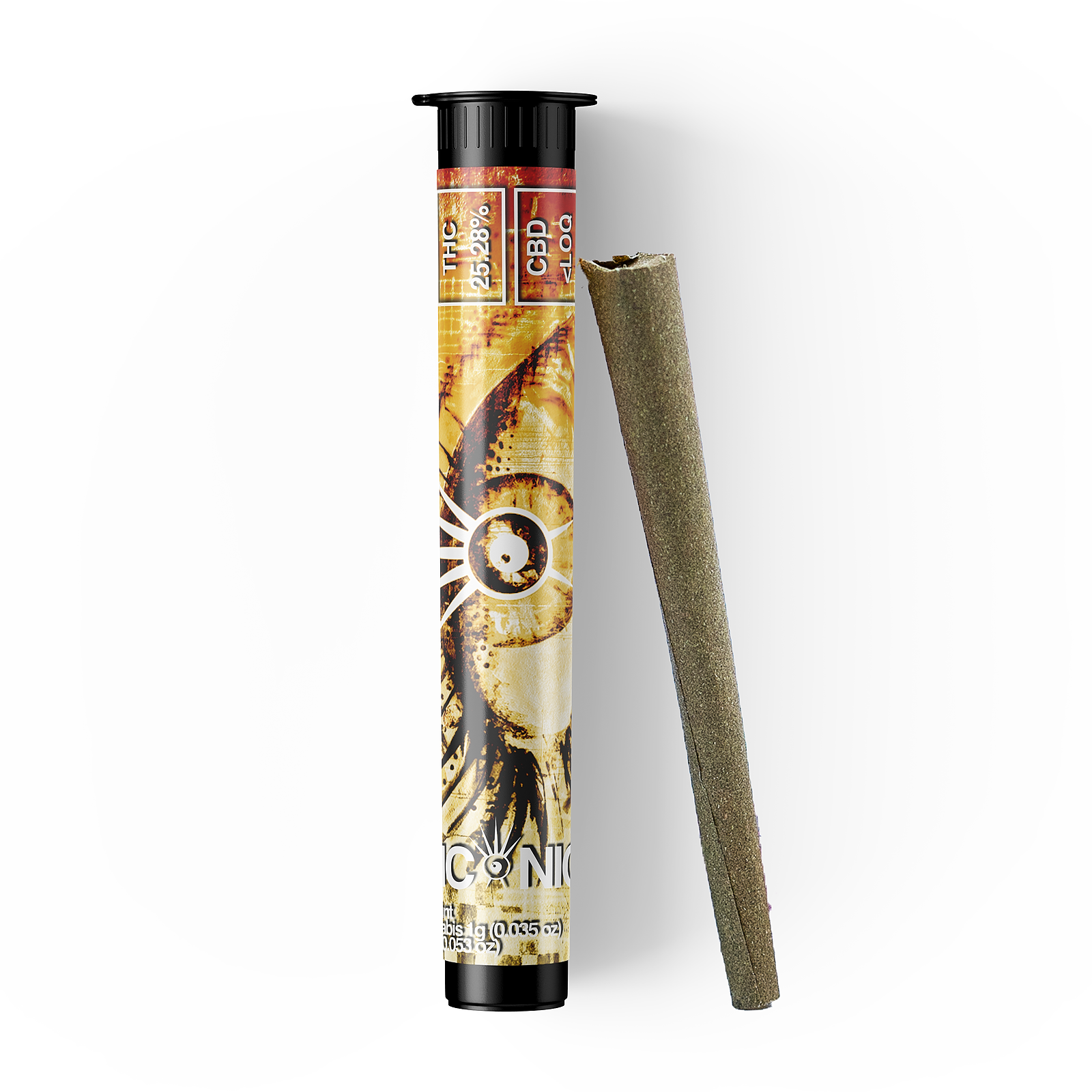 Iconic 1G Caramel Cake Iconic Blunt (Sativa/Ripped City) 29.63/25.28/