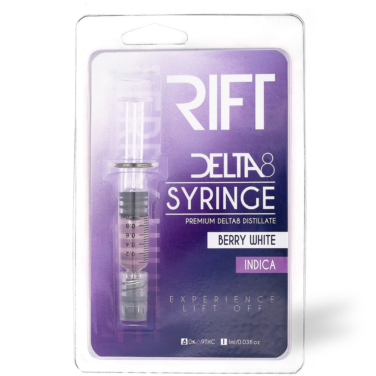 Pinnacle Hemp *High Times Award Winner Syringe Rift D8 Berry White (Indica) Leafly