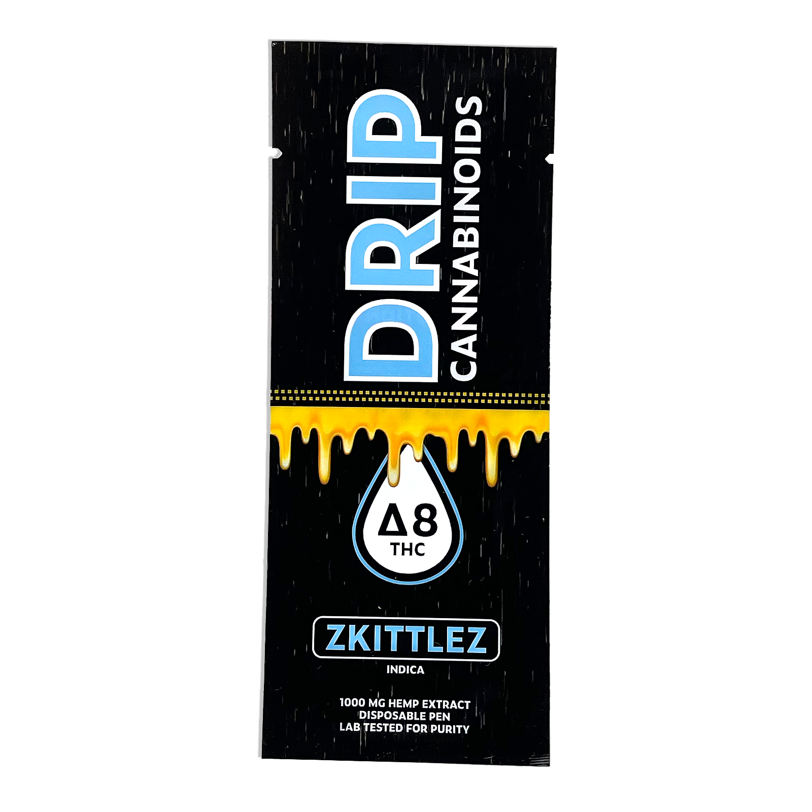 DRIP Cannabinoids Zkittlez Delta8 Disposable Pen Leafly